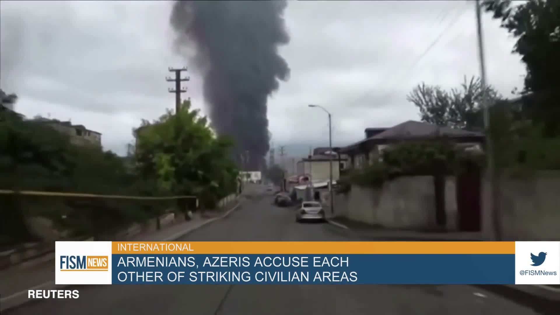 Armenians And Azeris Accuse Each Other Of Striking Civilian Areas