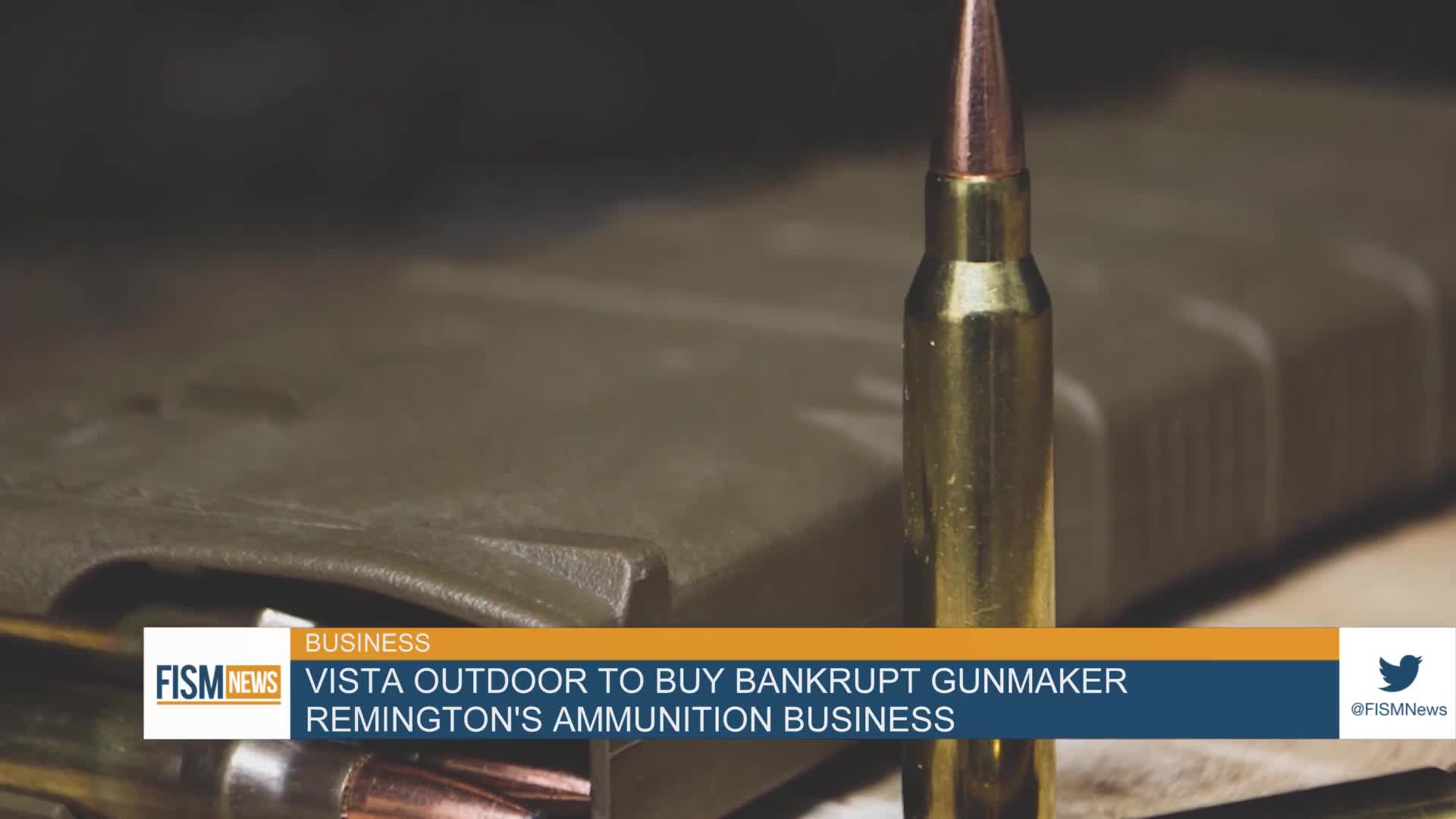 Vista Outdoor To Buy Bankrupt Gunmaker Remington’s Ammunition Business