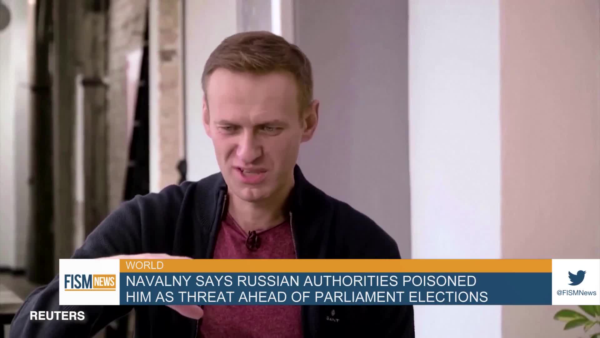 Navalny Says Russian Authorities Poisoned Him As Threat Ahead Of Parliament Elections