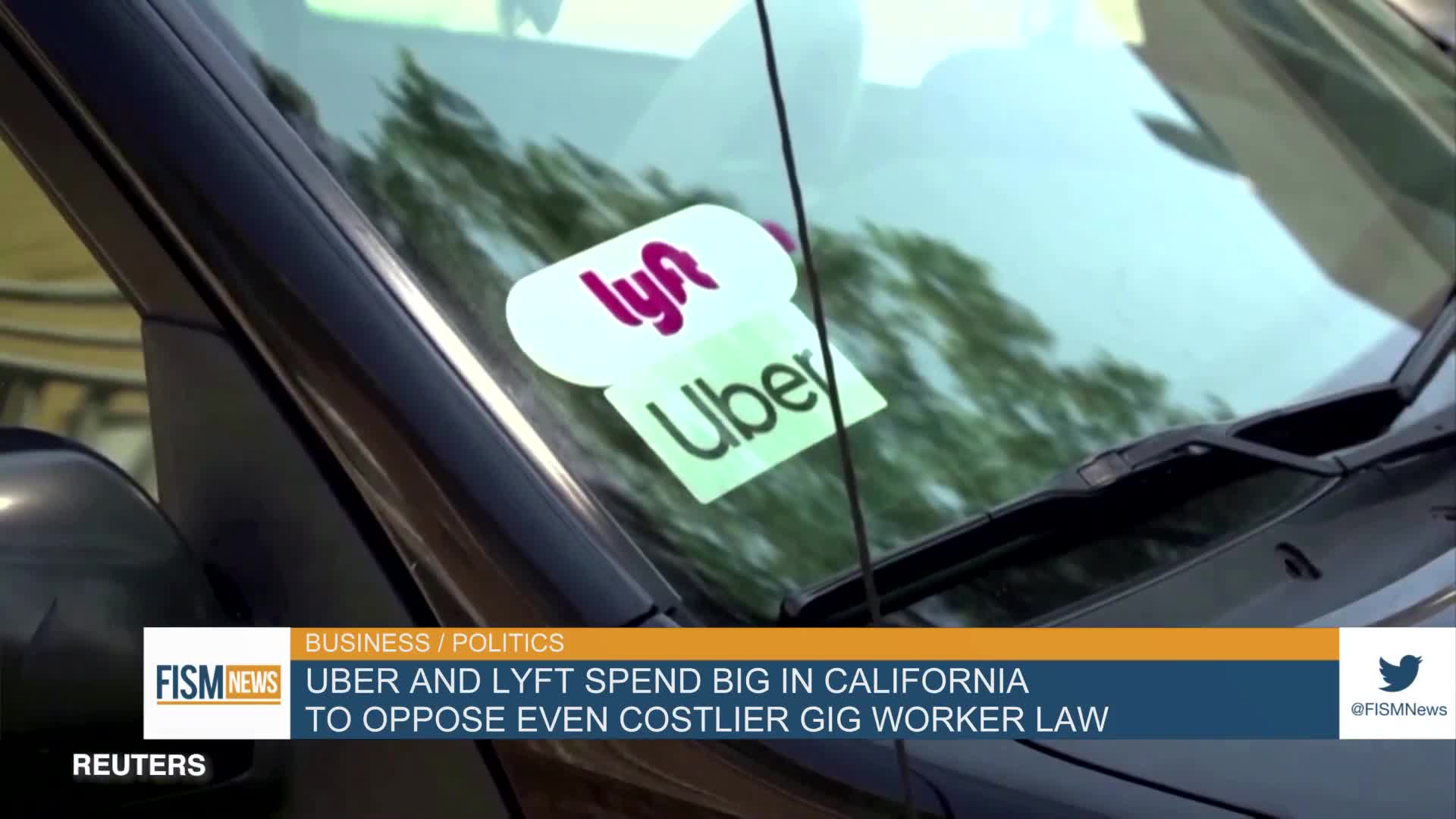 Uber And Lyft Spend Big In California To Oppose Even Costlier Gig Worker Law