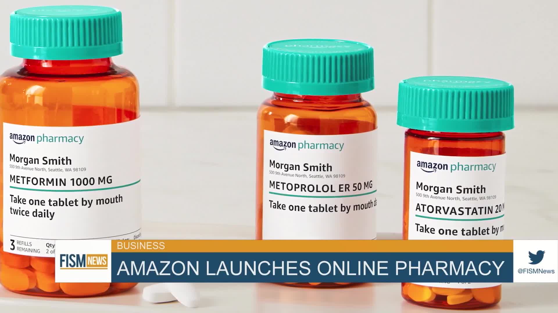 Amazon Launches Online Pharmacy