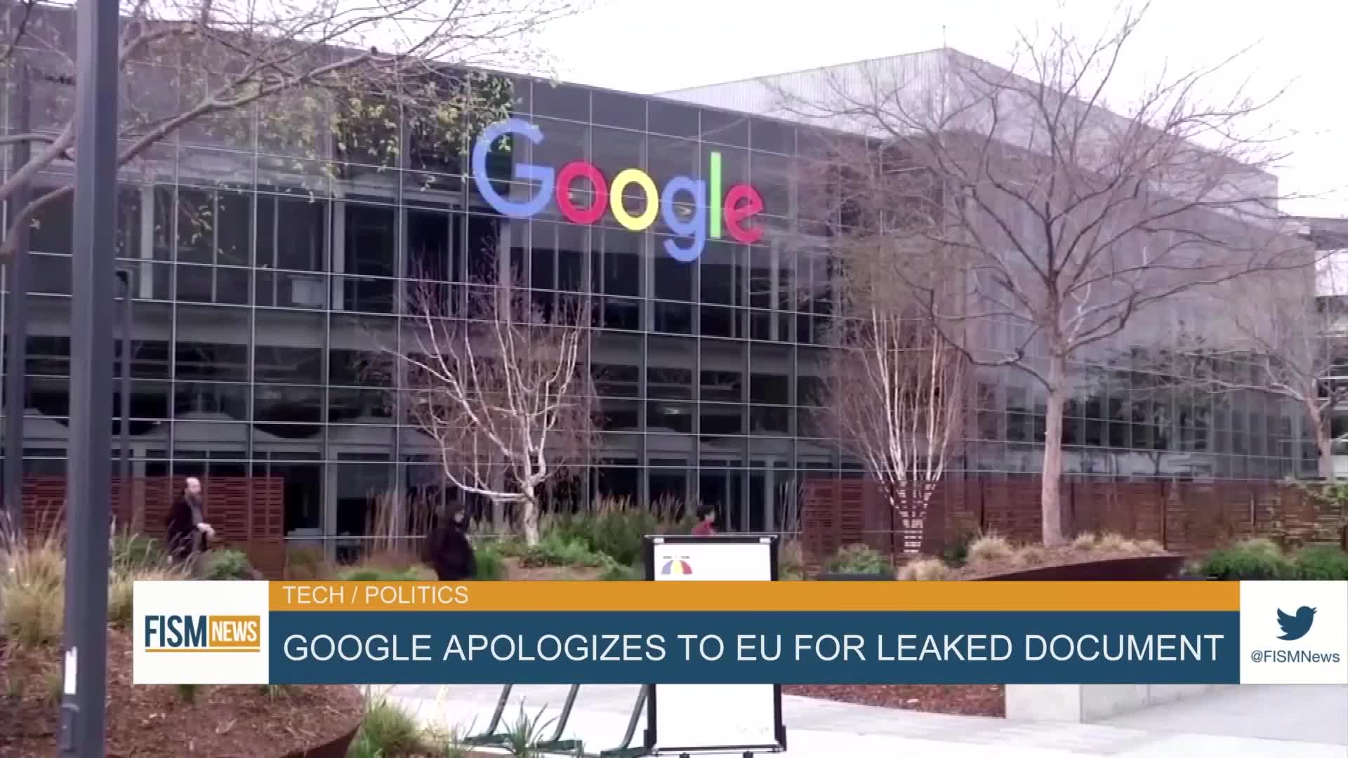 Google Apologizes To EU For Leaked Document