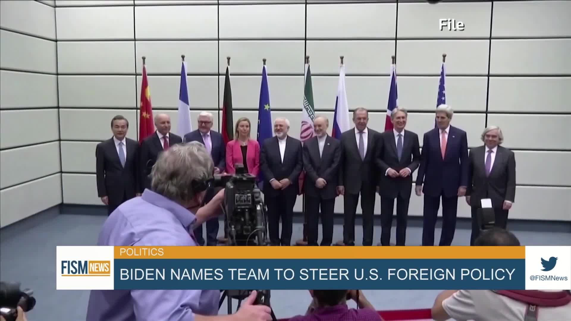 Biden Names Team To Steer U.S. Foreign Policy