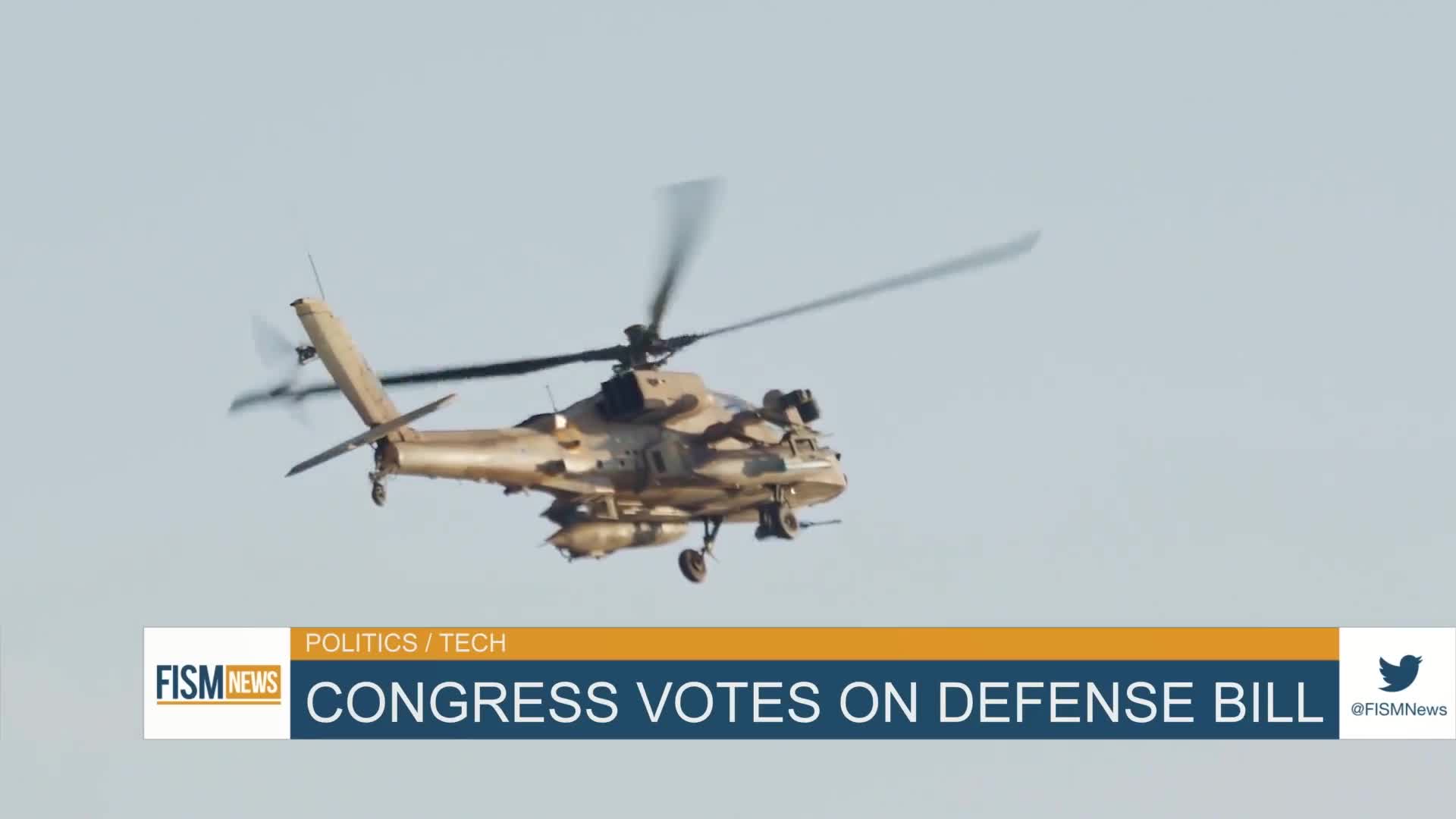 Congress Votes On Defense Bill