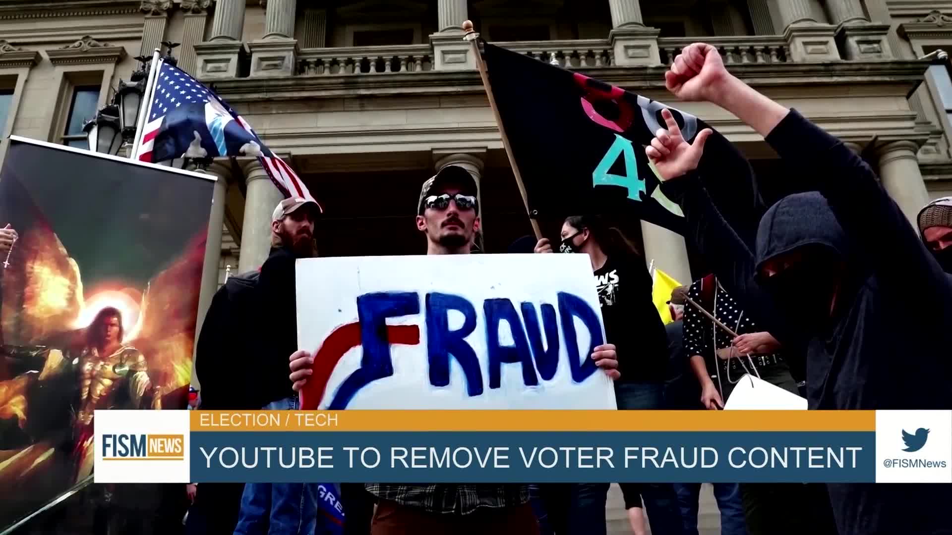 YouTube To Remove Voter Fraud Content