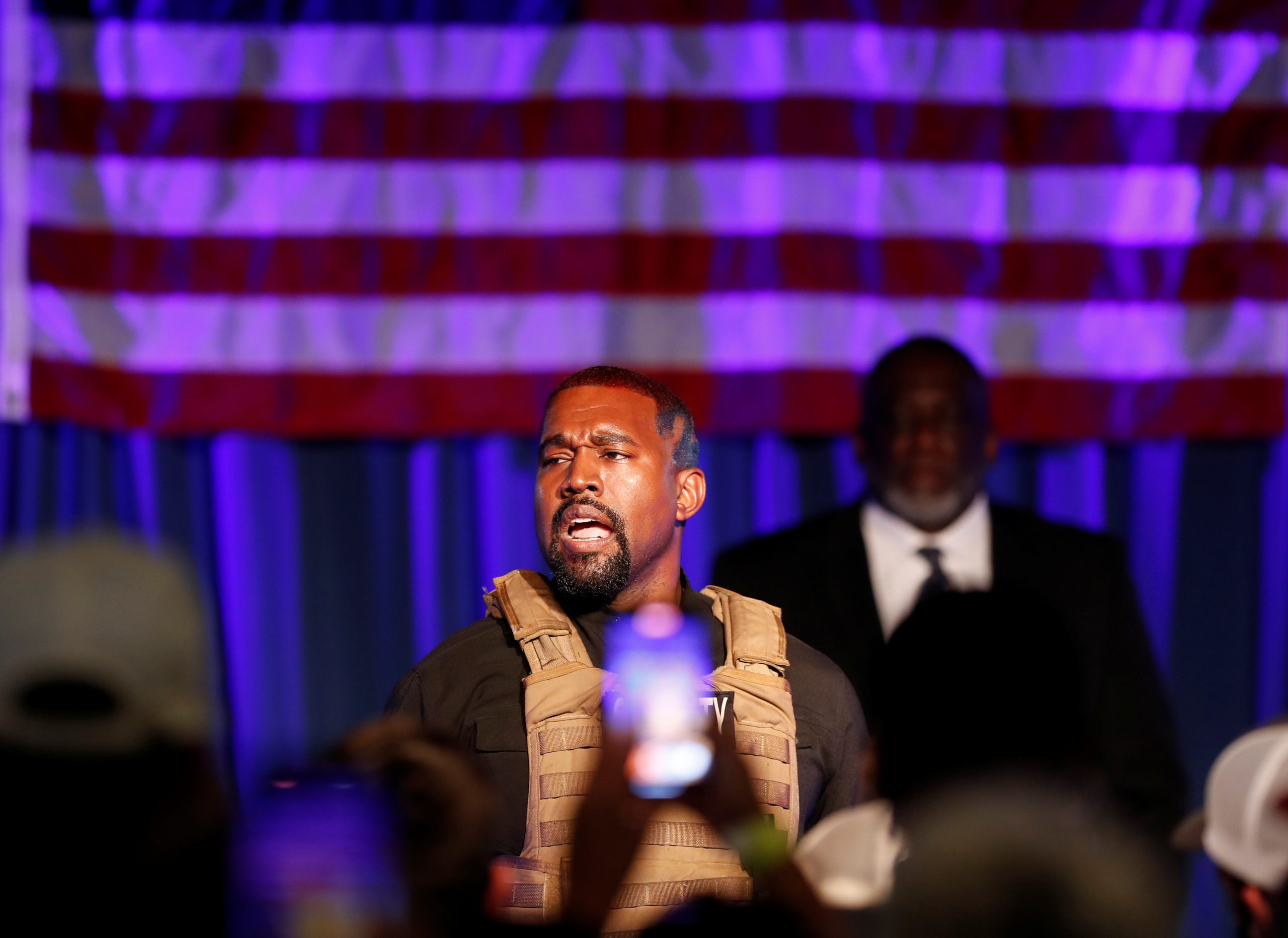 Kanye West’s First Presidential Campaign Rally