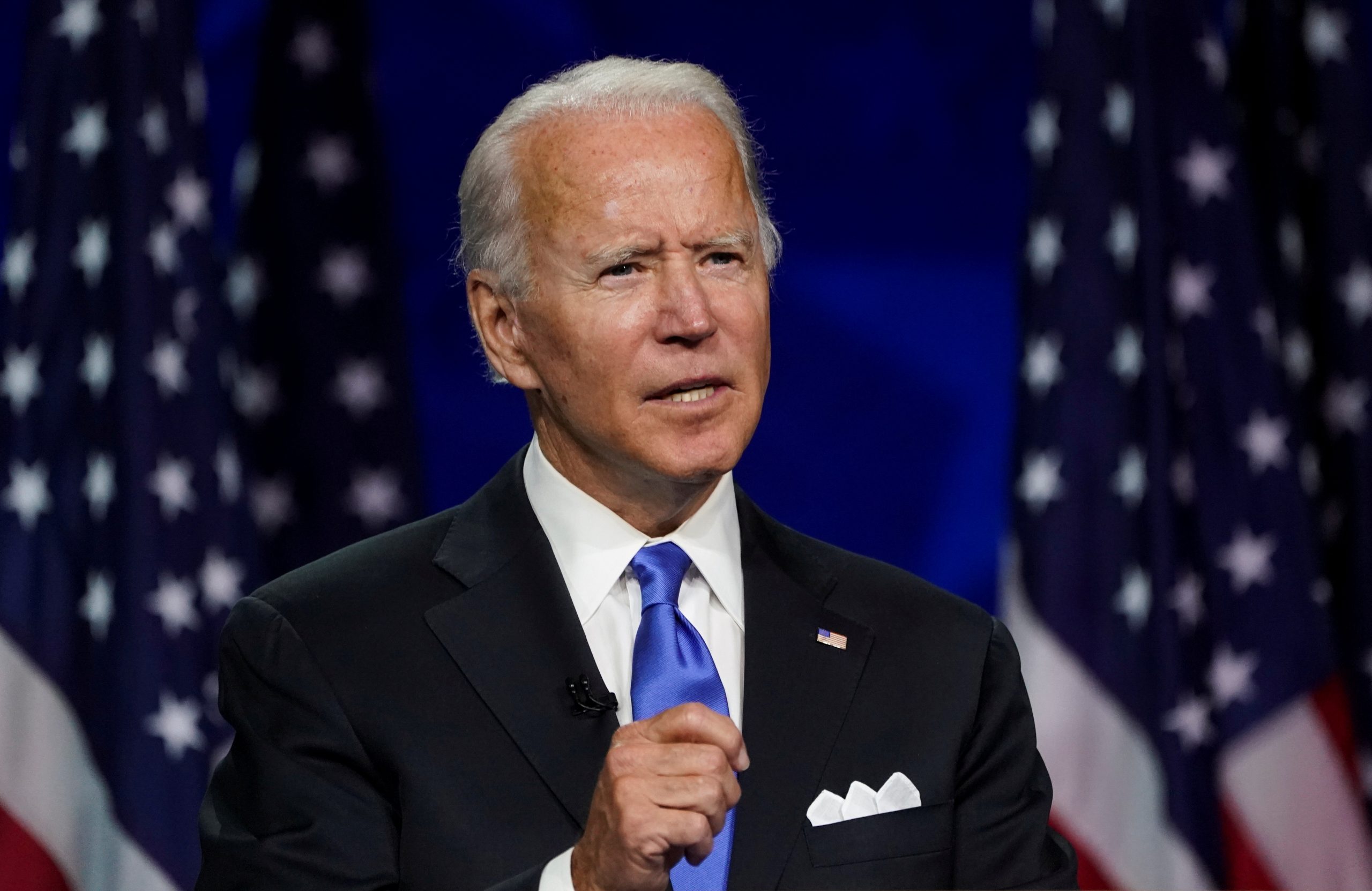 Biden Accepts Democratic Nomination