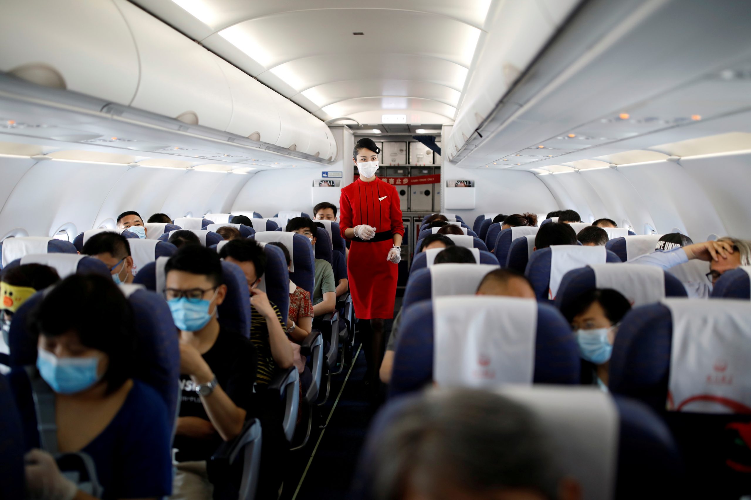 Study Finds Low Risk Of COVID Exposure On Airplanes