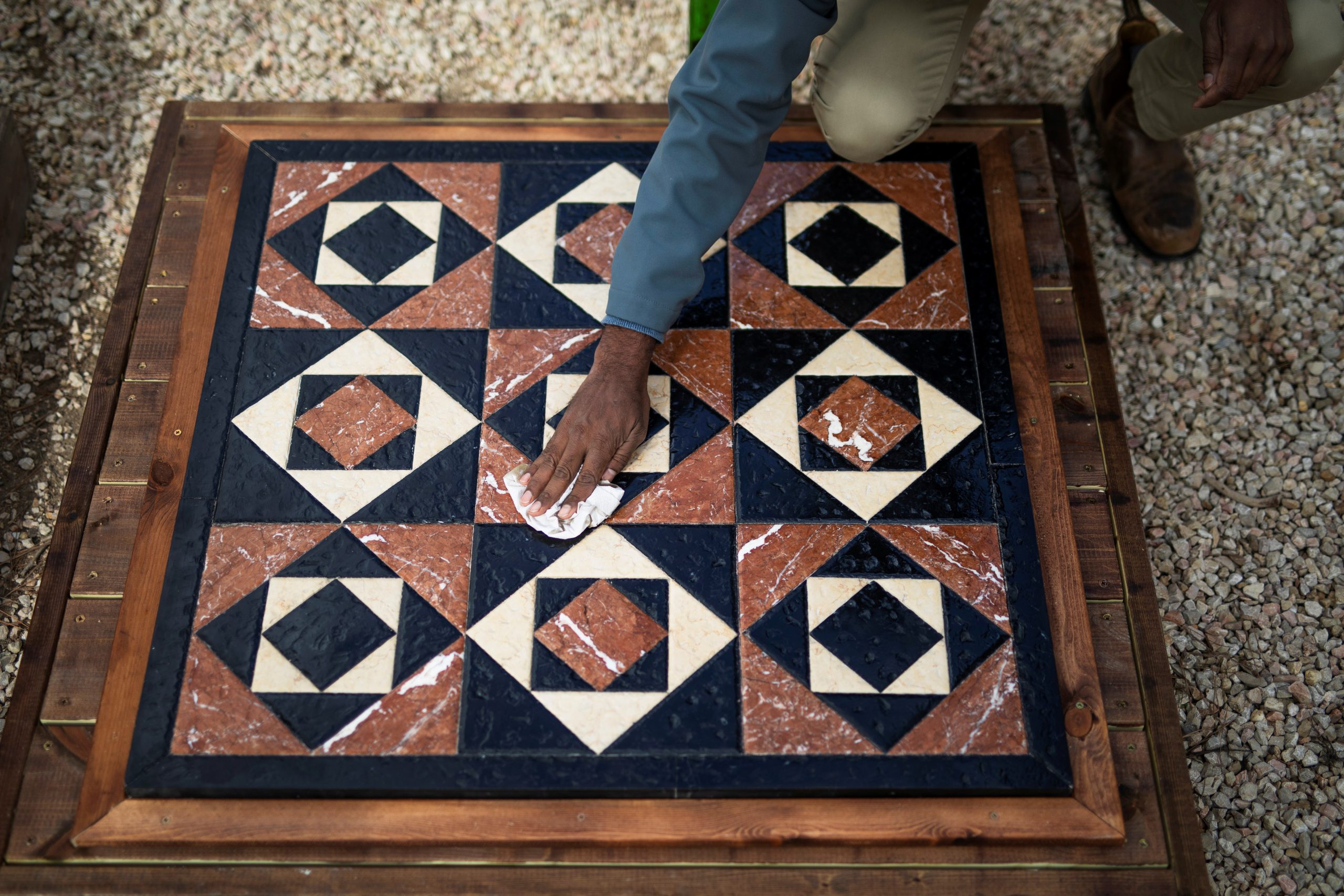 Archaeologists Recreate Tiles Of New Testament Temple