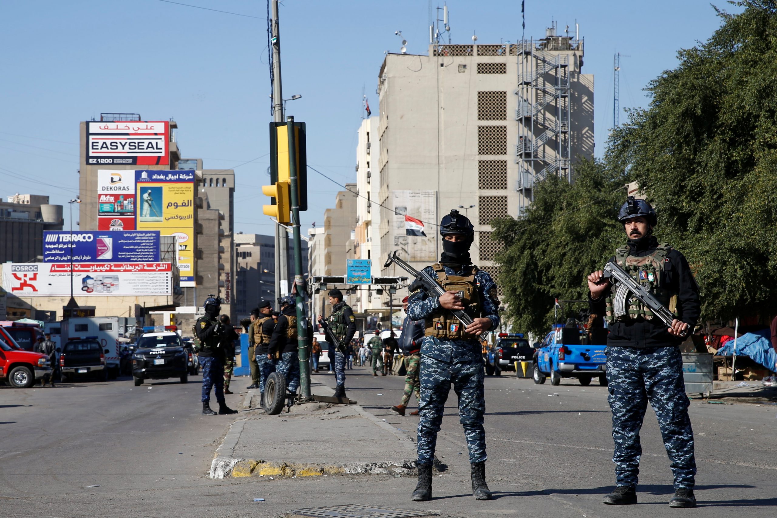 Twin Suicide Bombers Rock Downtown Baghdad