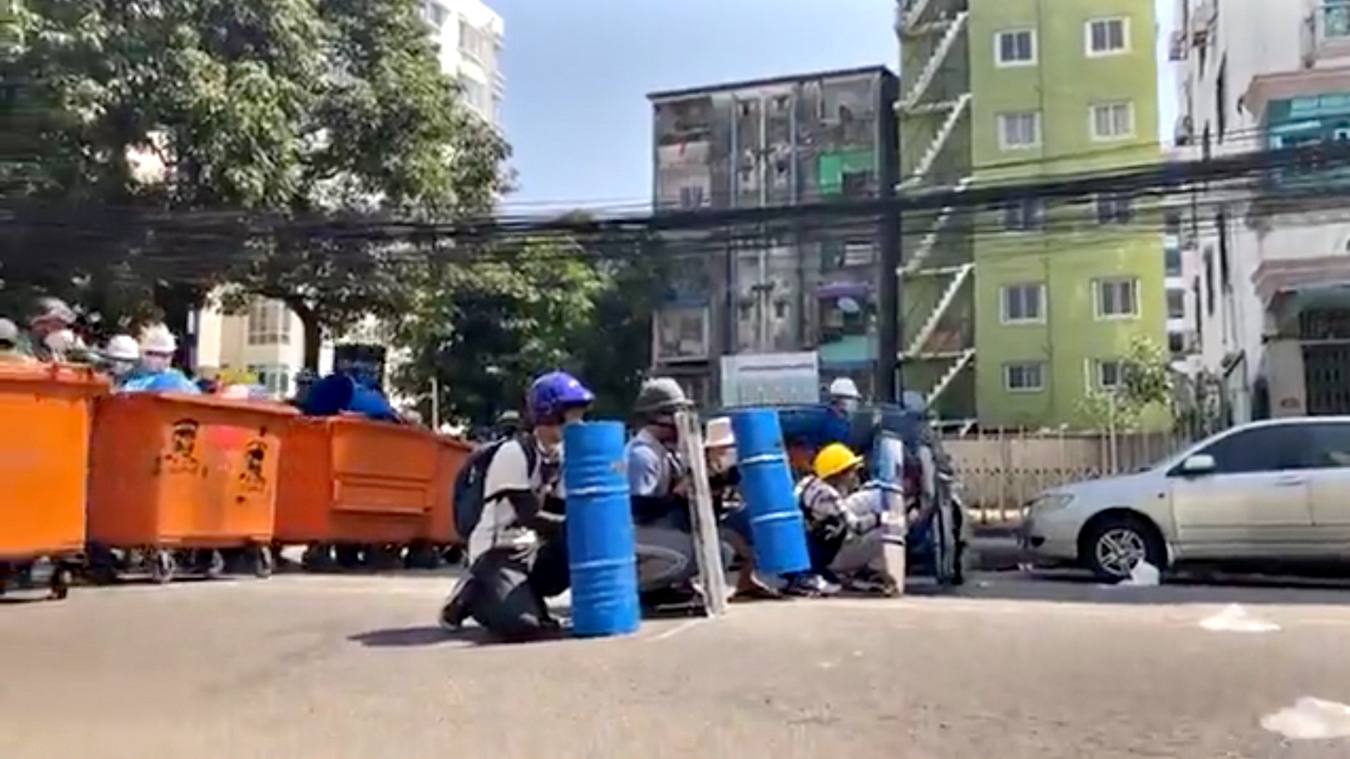 Myanmar Police Break Up Protests Again After Bloodiest Day Since Coup