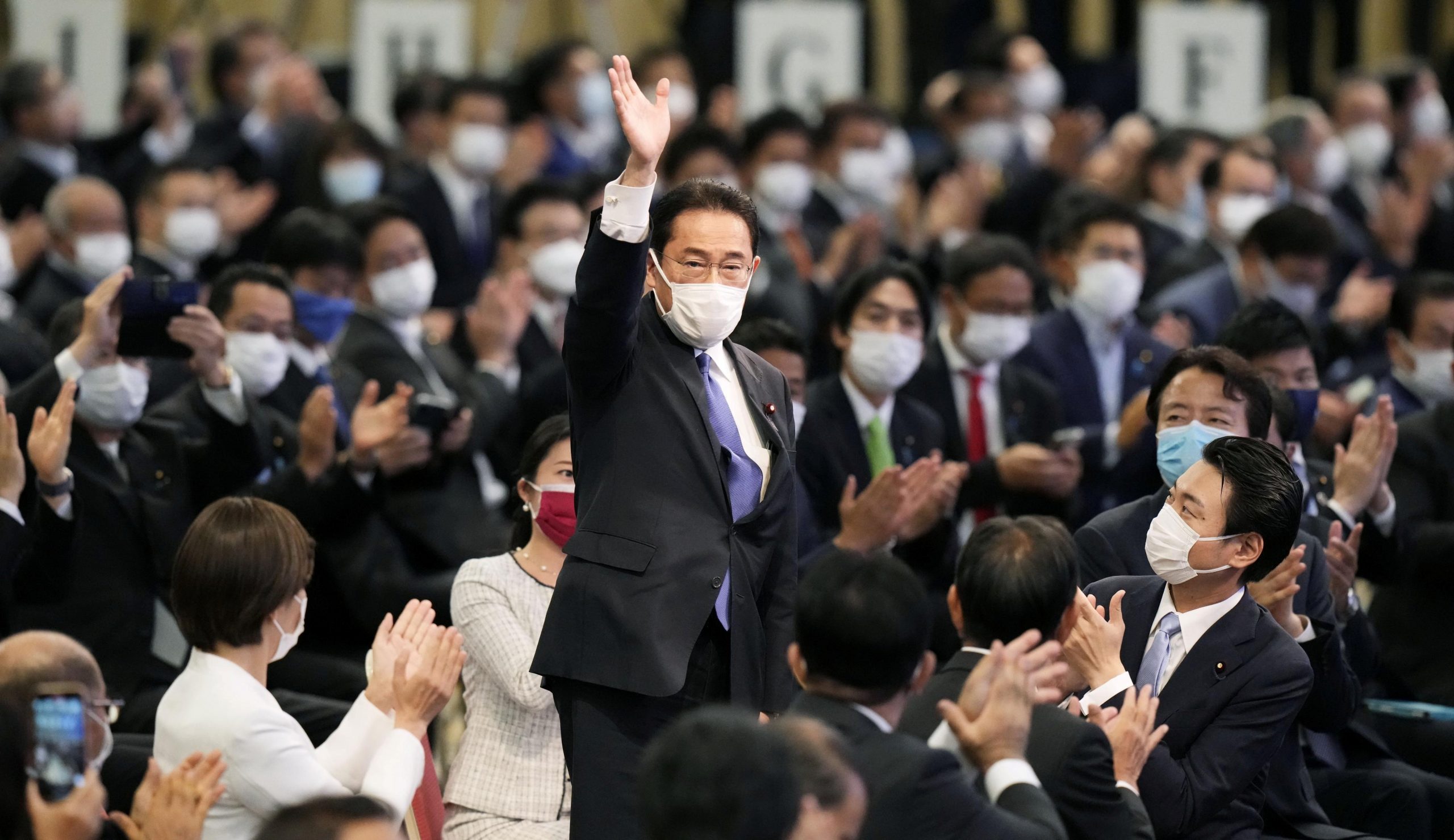 In triumph for Japan’s establishment, Kishida becomes ruling-party head