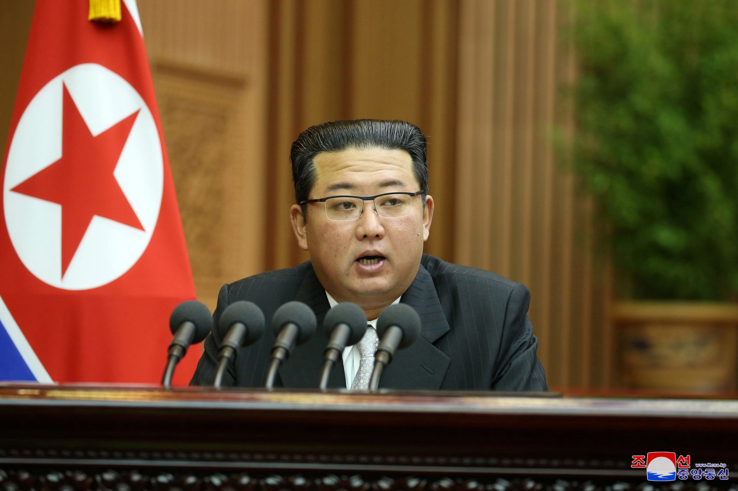 N. Korea’s Kim offers to reopen hotline with South; denounces ‘hostile’ U.S.