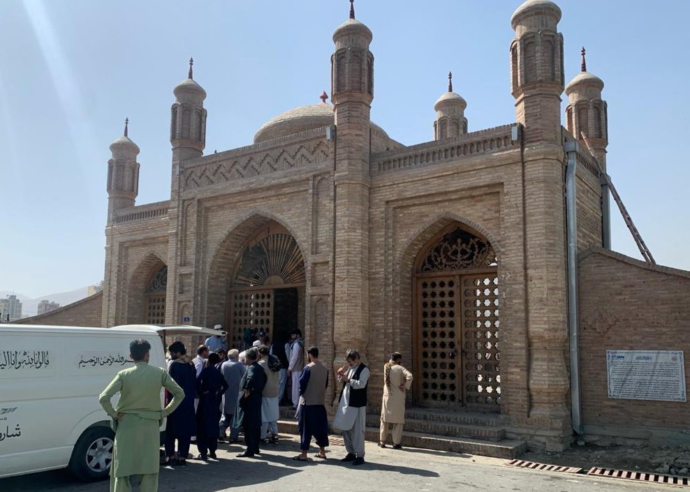 Blast hits Kabul mosque holding prayers for Taliban official’s mother