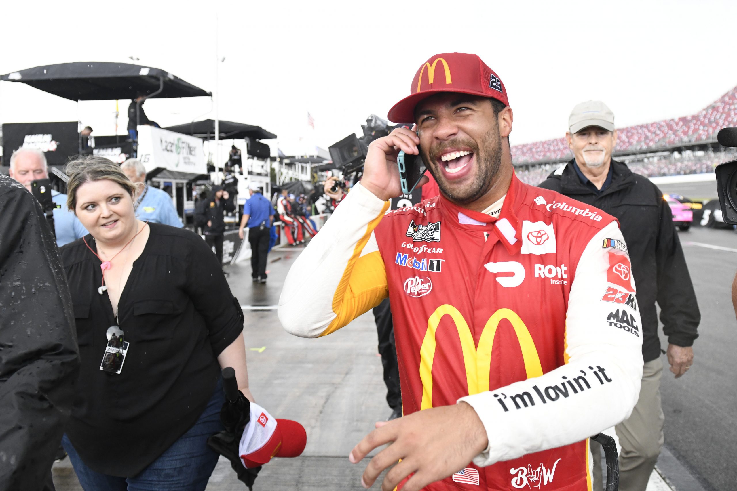 Bubba Wallace becomes first black driver to win NASCAR Cup since 1963