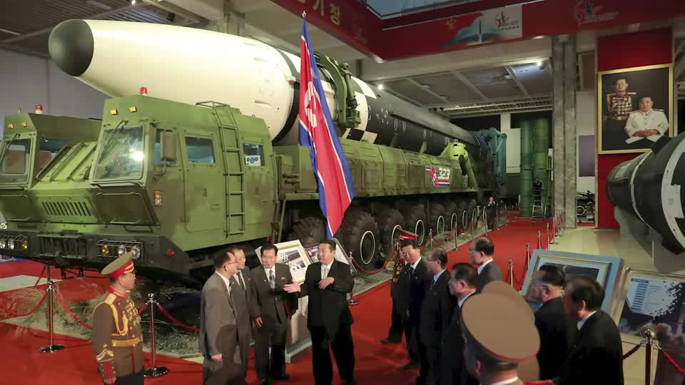 N. Korea vows to create an ‘invincible military,’ calls US ‘source of instability’ at weapons exhibition