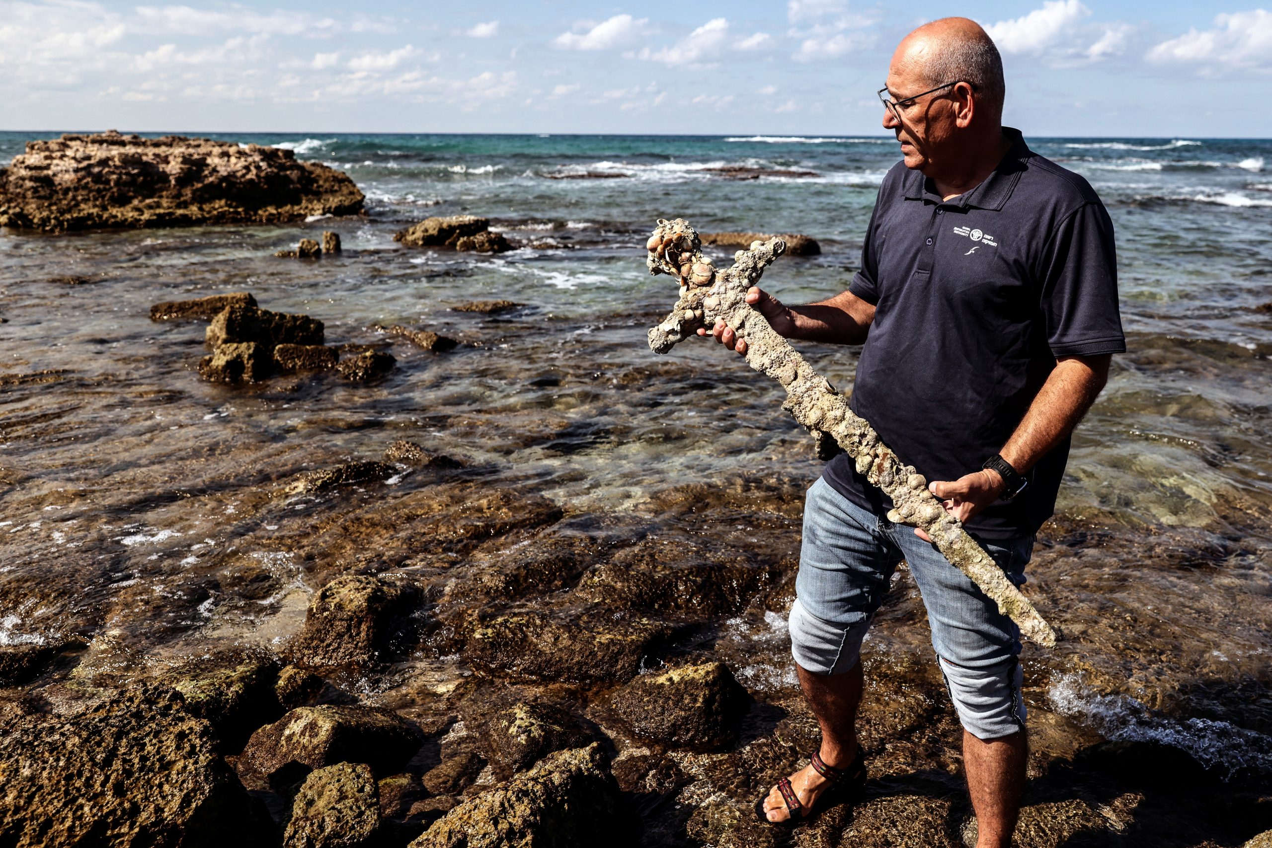 900-year-old Crusader-era sword discovered off the coast of Israel