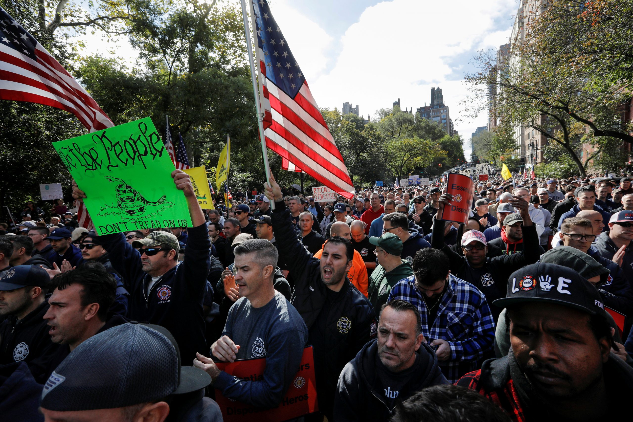 NYC faces protests, public service shortages after judge denies mandate hearing