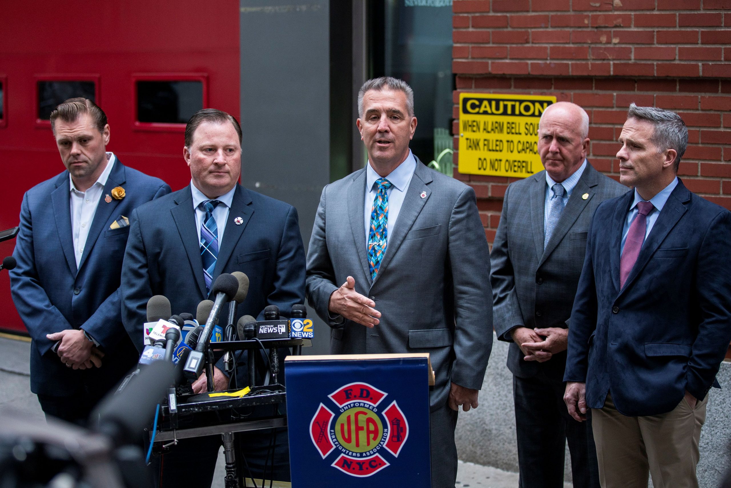 NYC Firefighters blamed for taking ‘bogus sick time’ over vaccine mandate as city shuts down dozens of firehouses