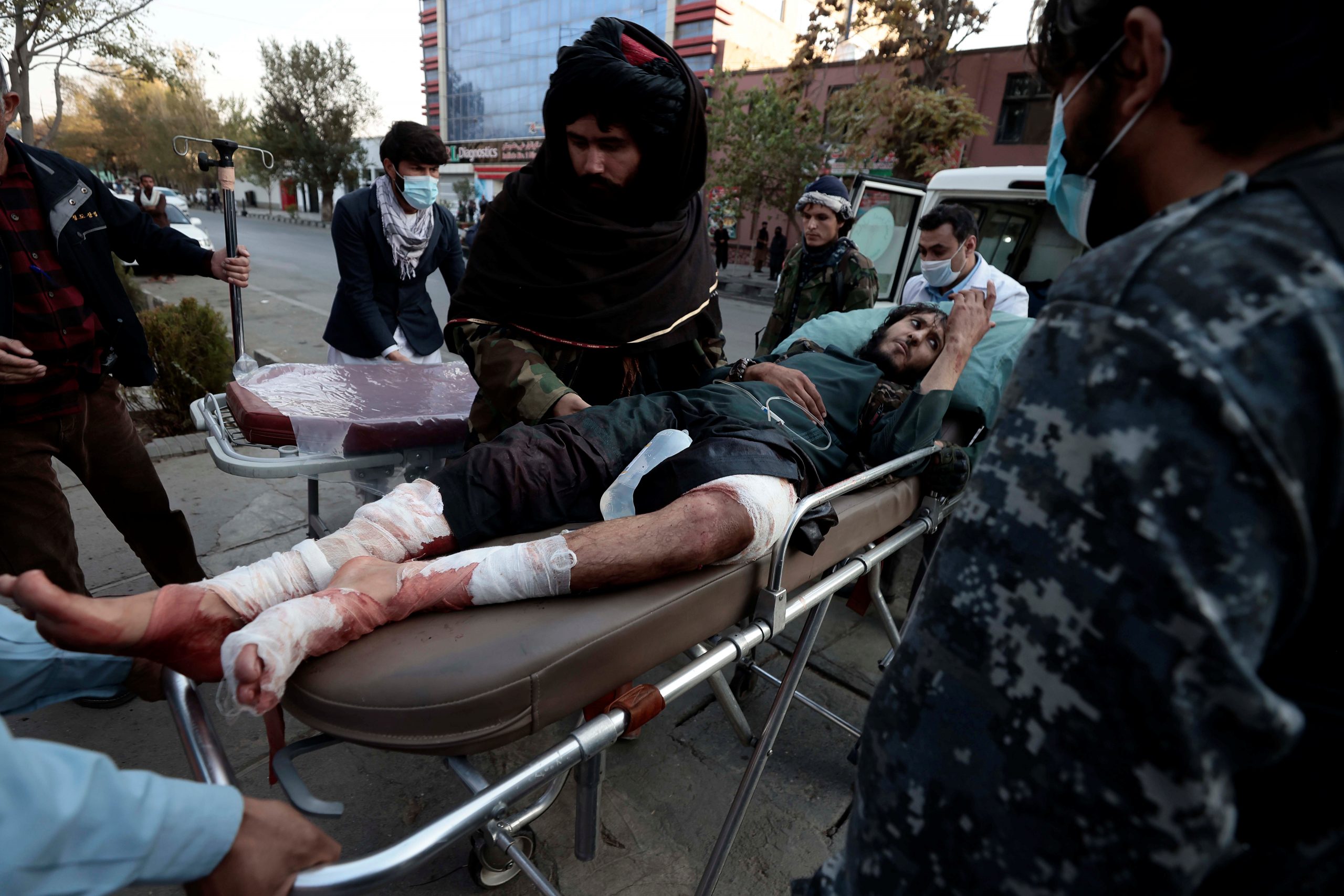 Dozens killed and wounded as blasts and gunfire hit Kabul hospital