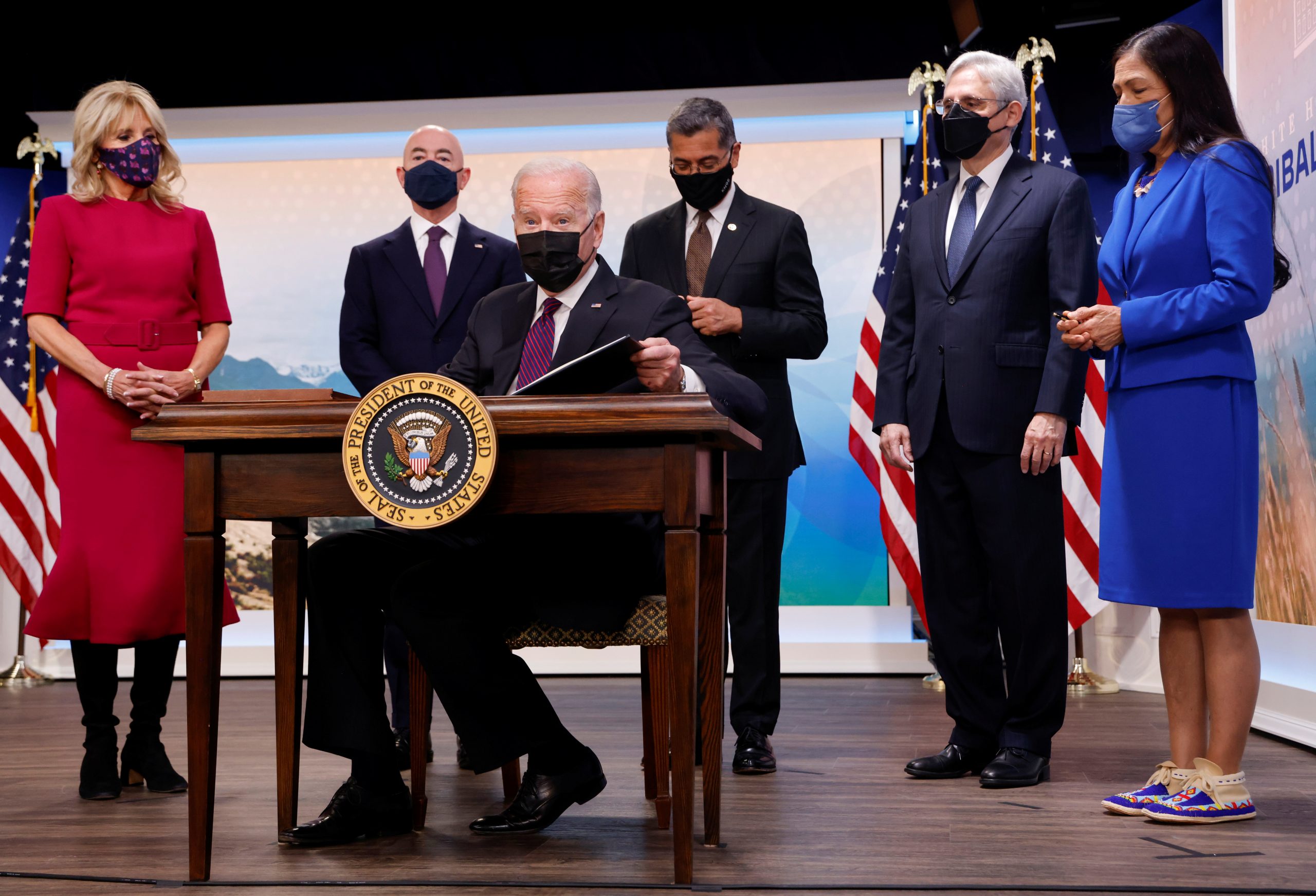 Biden signs executive order to protect Native Americans