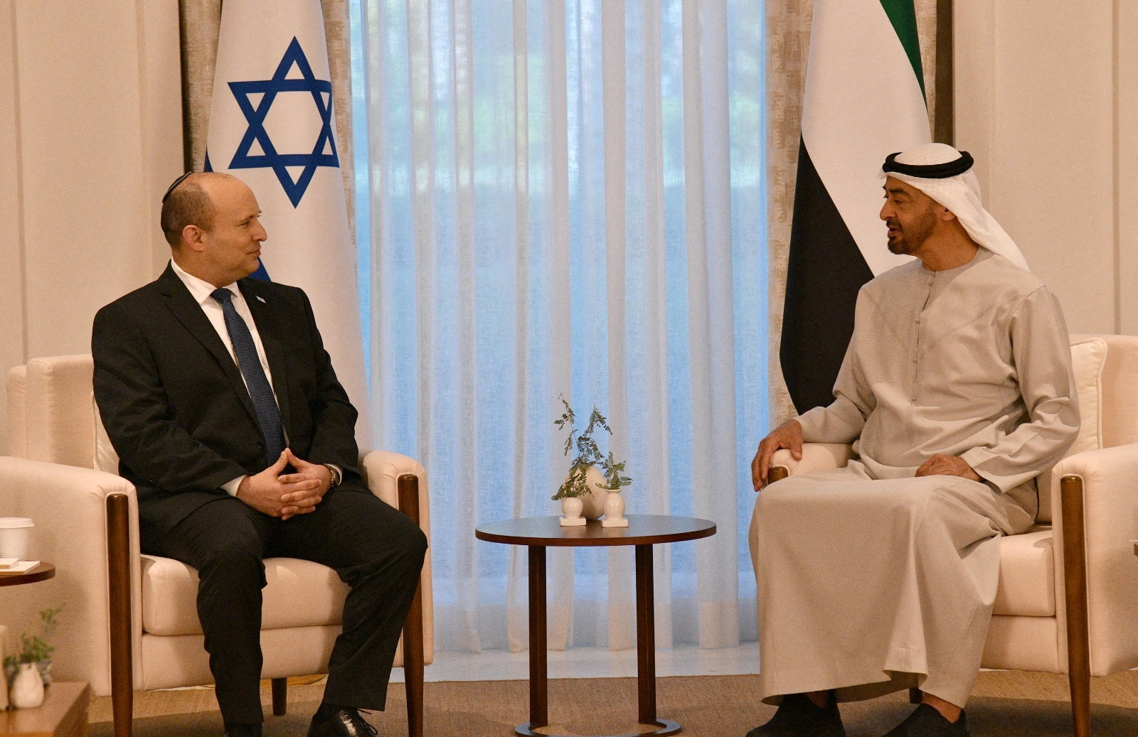 New friends – UAE de facto ruler, Israel’s Bennett in ‘historic’ meeting