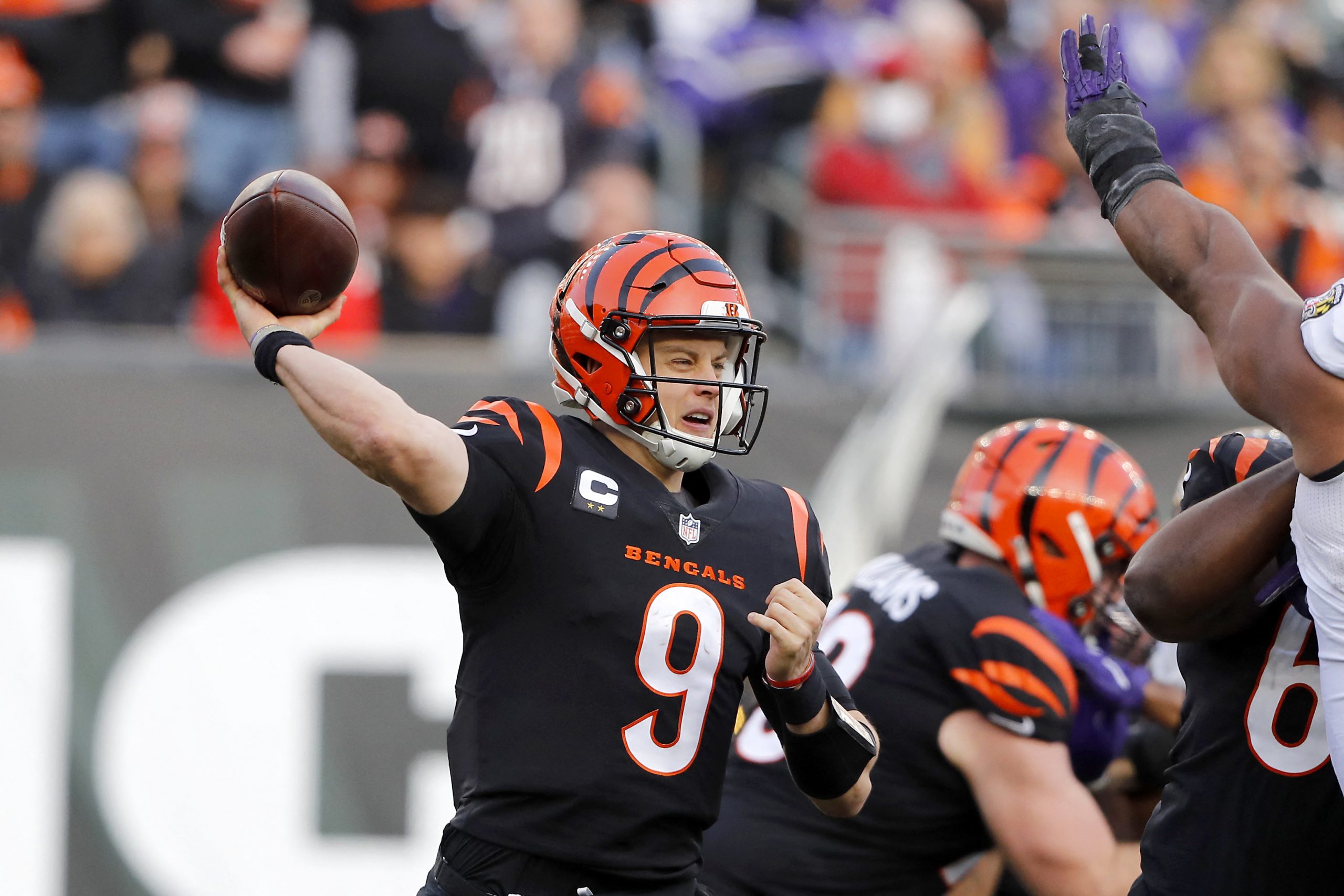 NFL roundup: Joe Burrow’s record day carries Bengals past Ravens