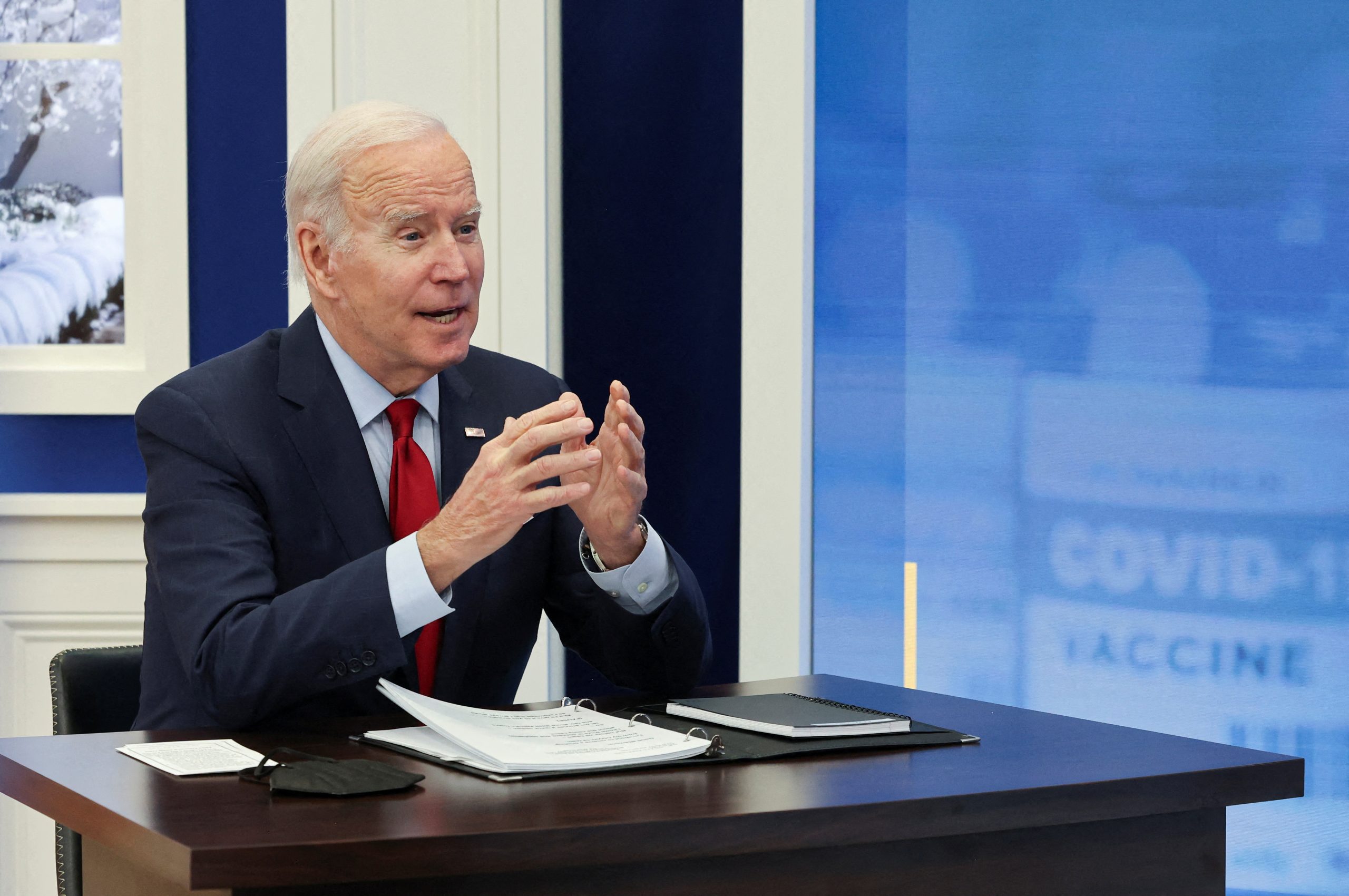 Biden maintains COVID is ‘pandemic of the unvaccinated’ as US faces record-breaking infections