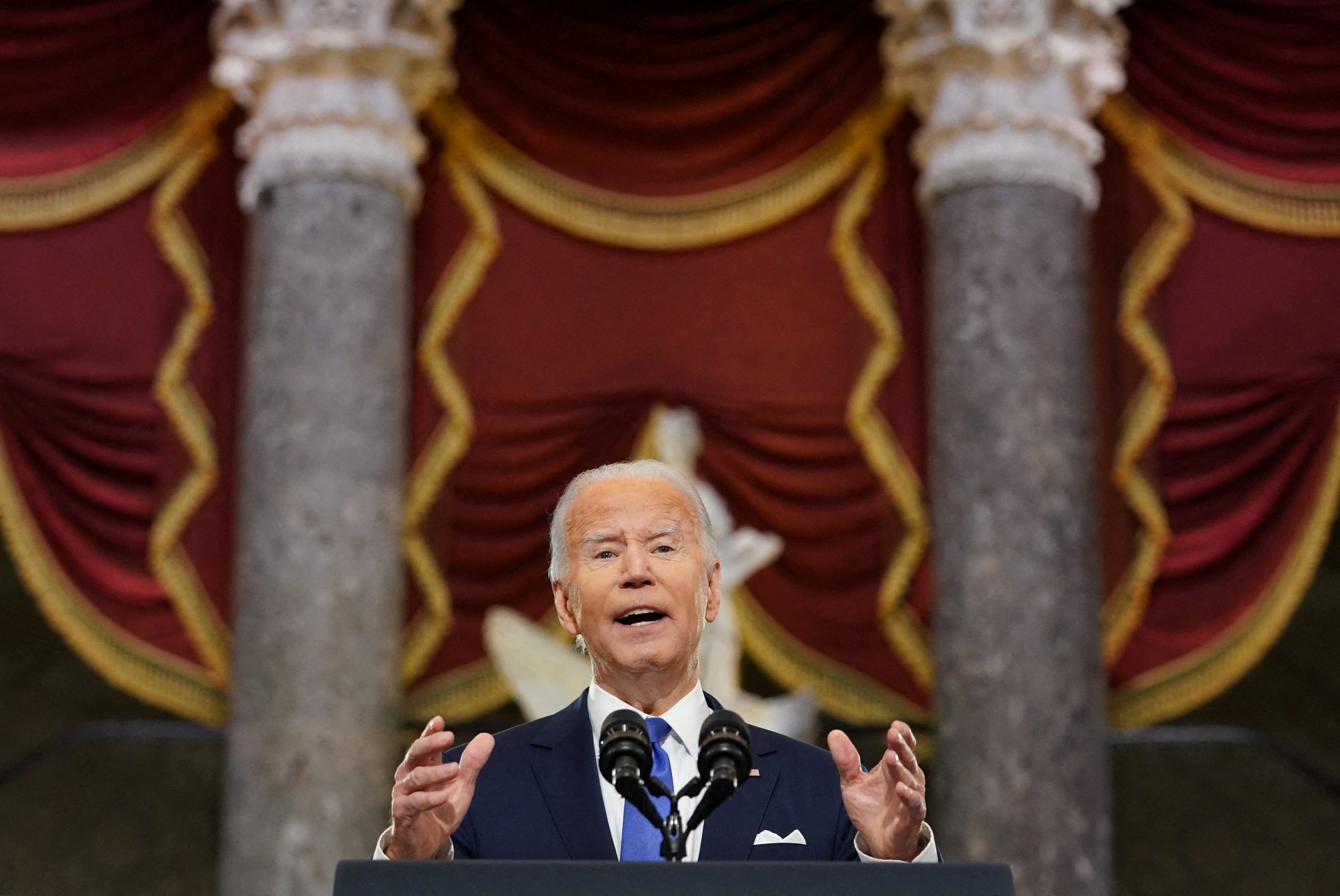 Biden uses Jan. 6 commemoration speech to bash Trump