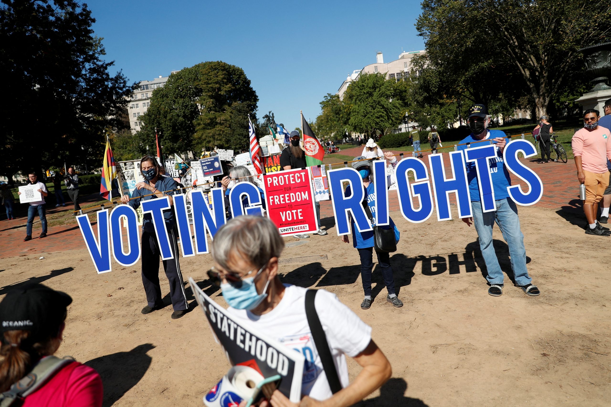 Democrats mull next step in voting rights legislation as Republicans remain dug in