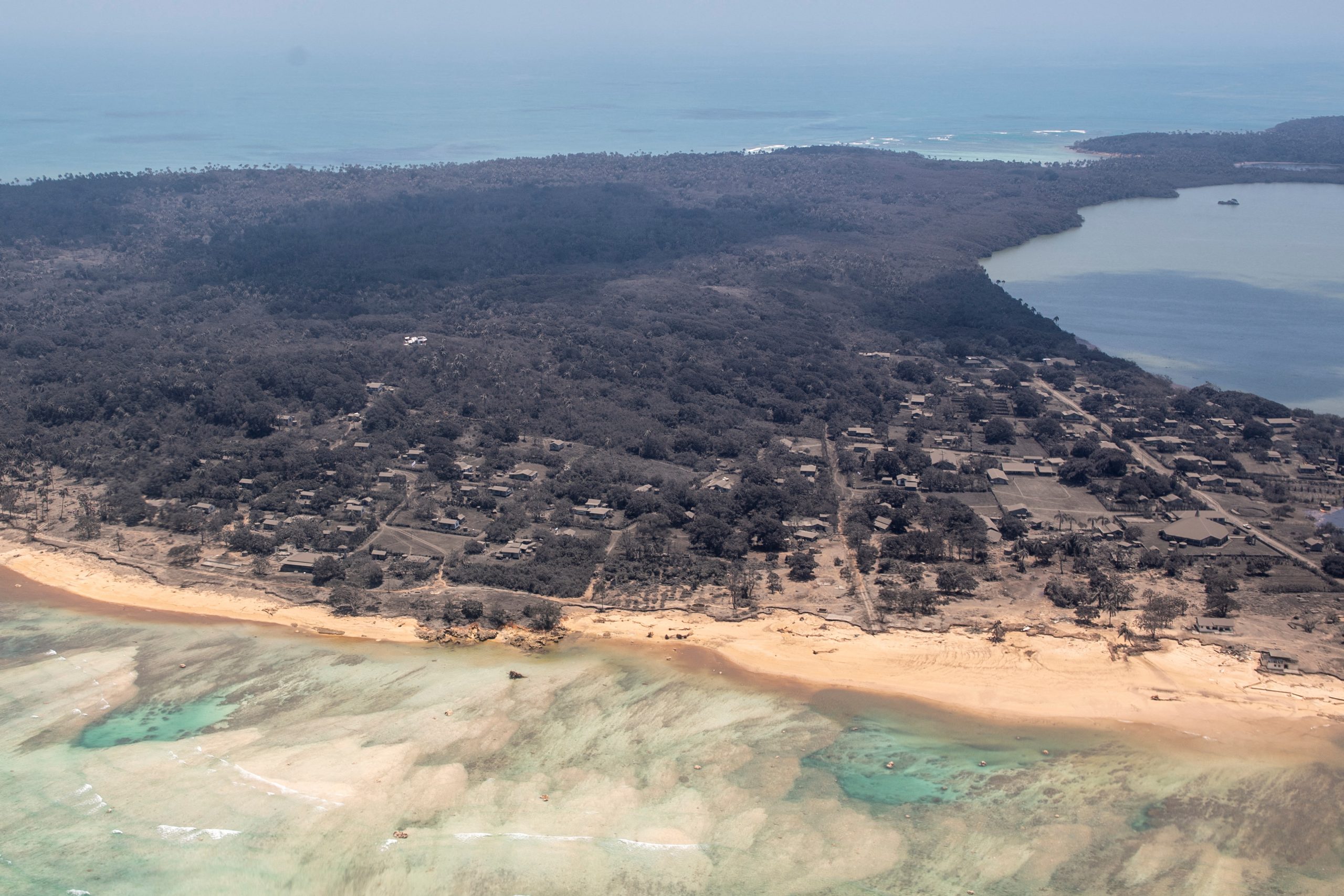 All homes on one of Tonga’s islands destroyed, three dead