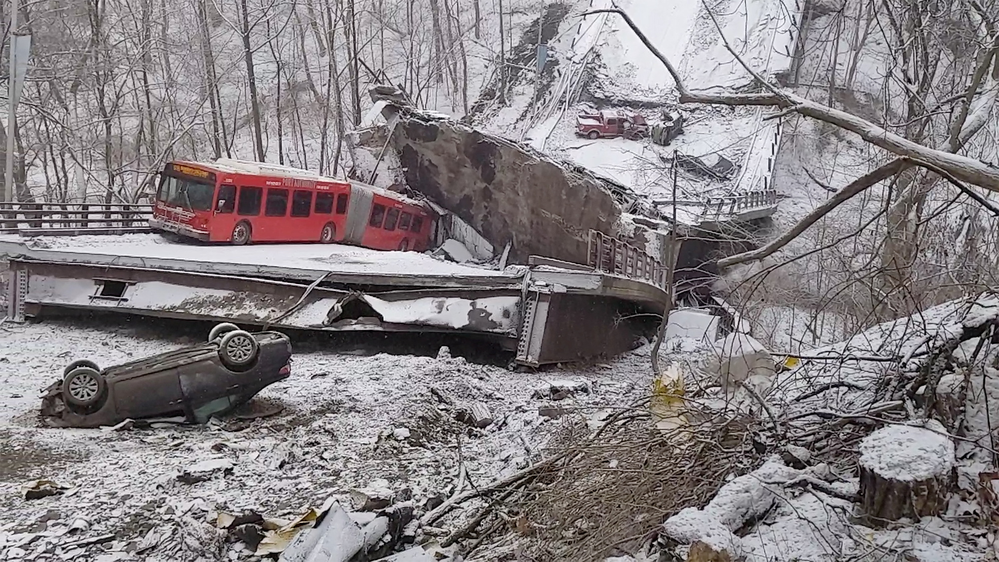 Pittsburgh bridge collapses the morning of Biden’s visit