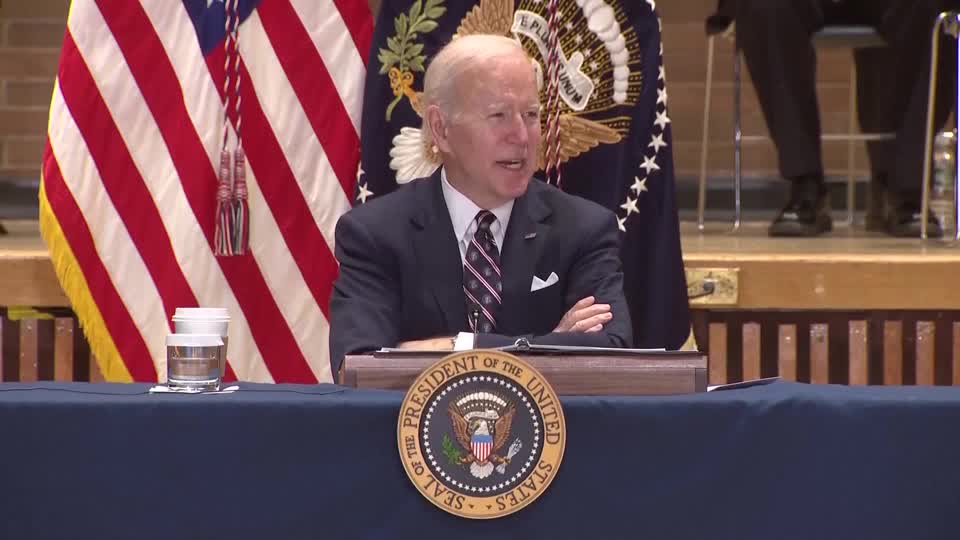 Biden denounces defund police, criticizes gun rights activists in NYC speech