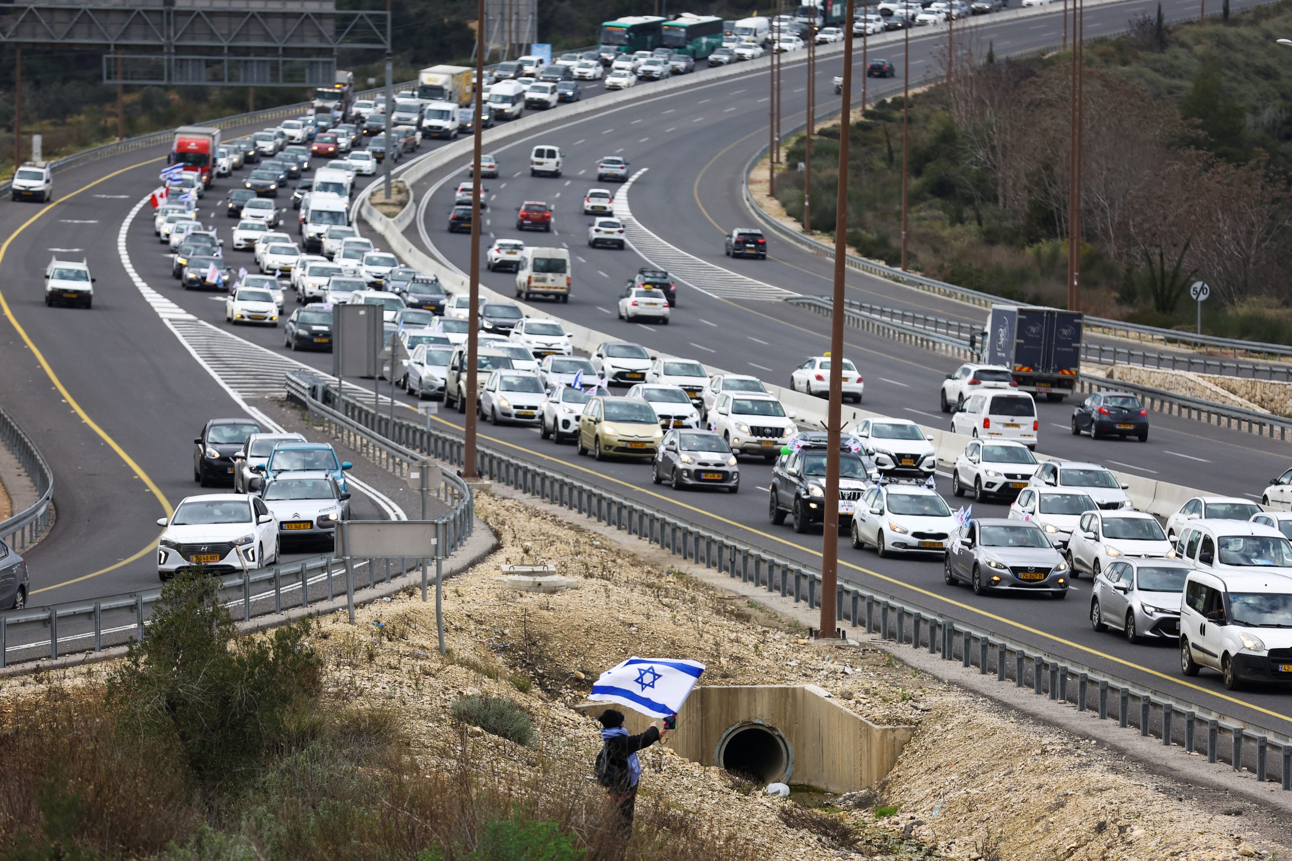 Israelis mount their own COVID ‘Freedom Convoy’