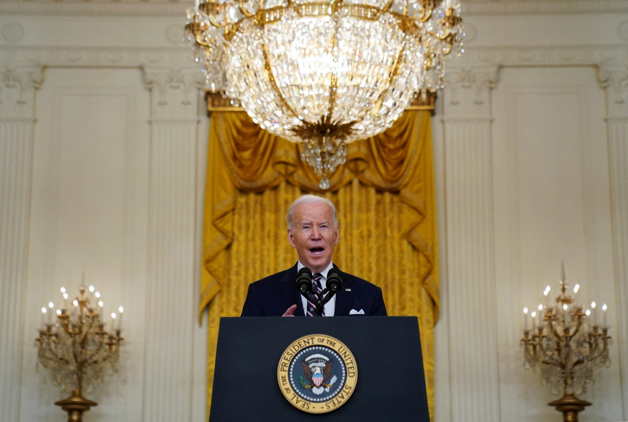 Biden confirms Russia’s movement into Ukraine is ‘invasion;’ issues ‘first tranche’ of sanctions