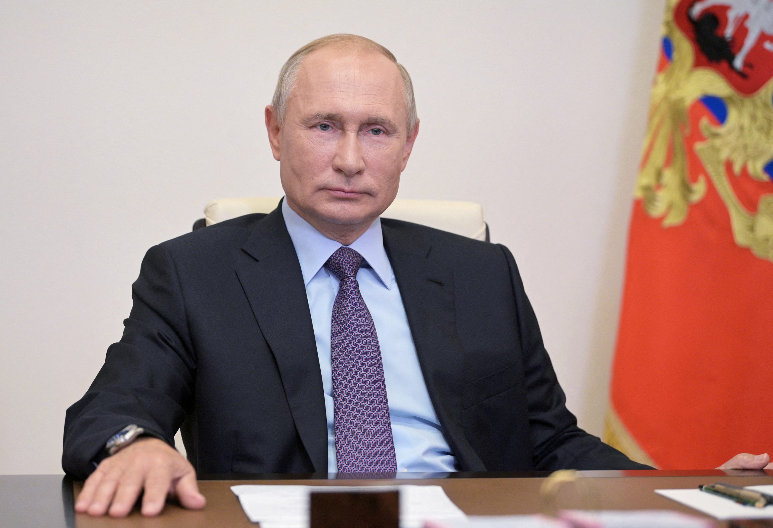 Putin says Western sanctions are akin to declaration of war