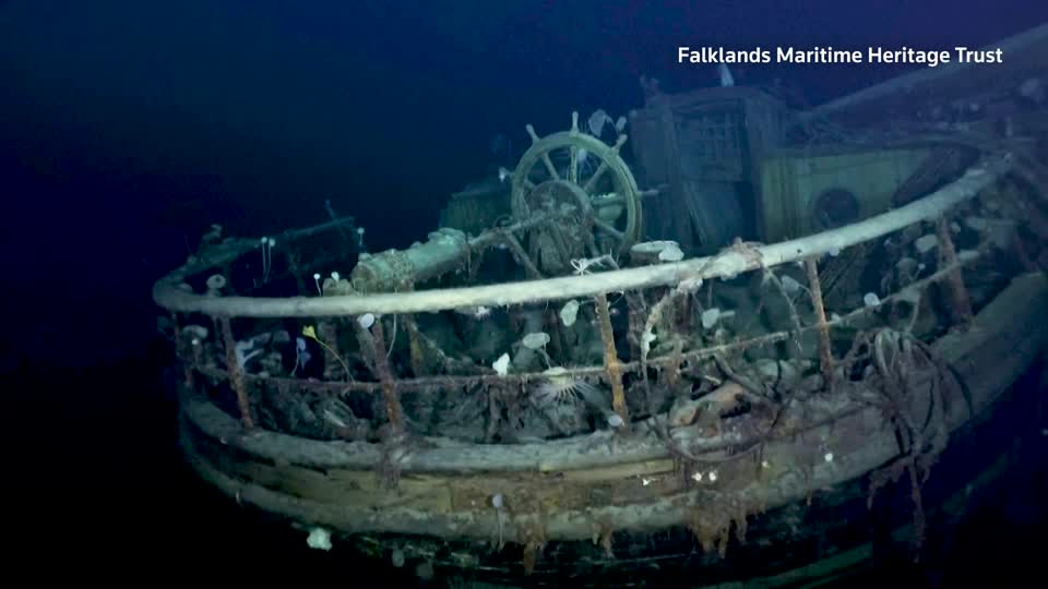 Famous shipwreck discovered off the coast of South Africa