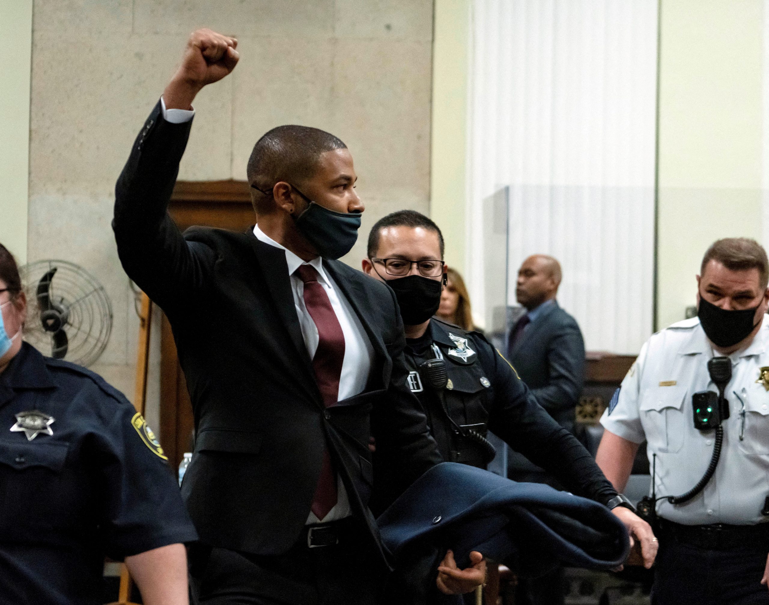 Actor Jussie Smollett sentenced to probation, jail time for staging hate crime