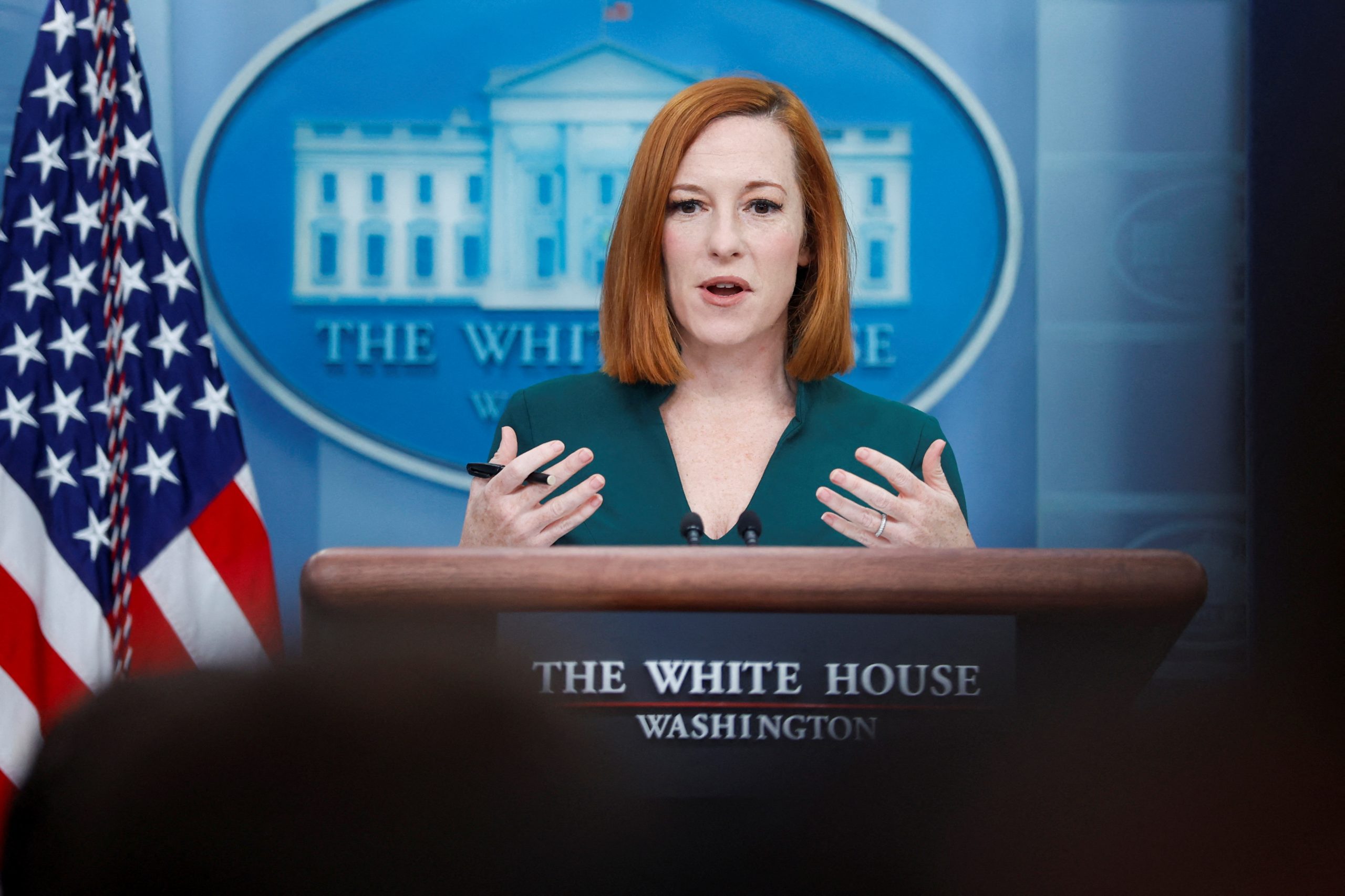 Psaki questioned about the ethics of continuing her position at the White House while negotiating with MSNBC