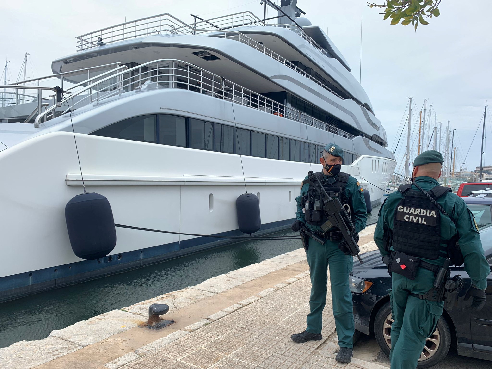 Spain seizes $90 million yacht at US request