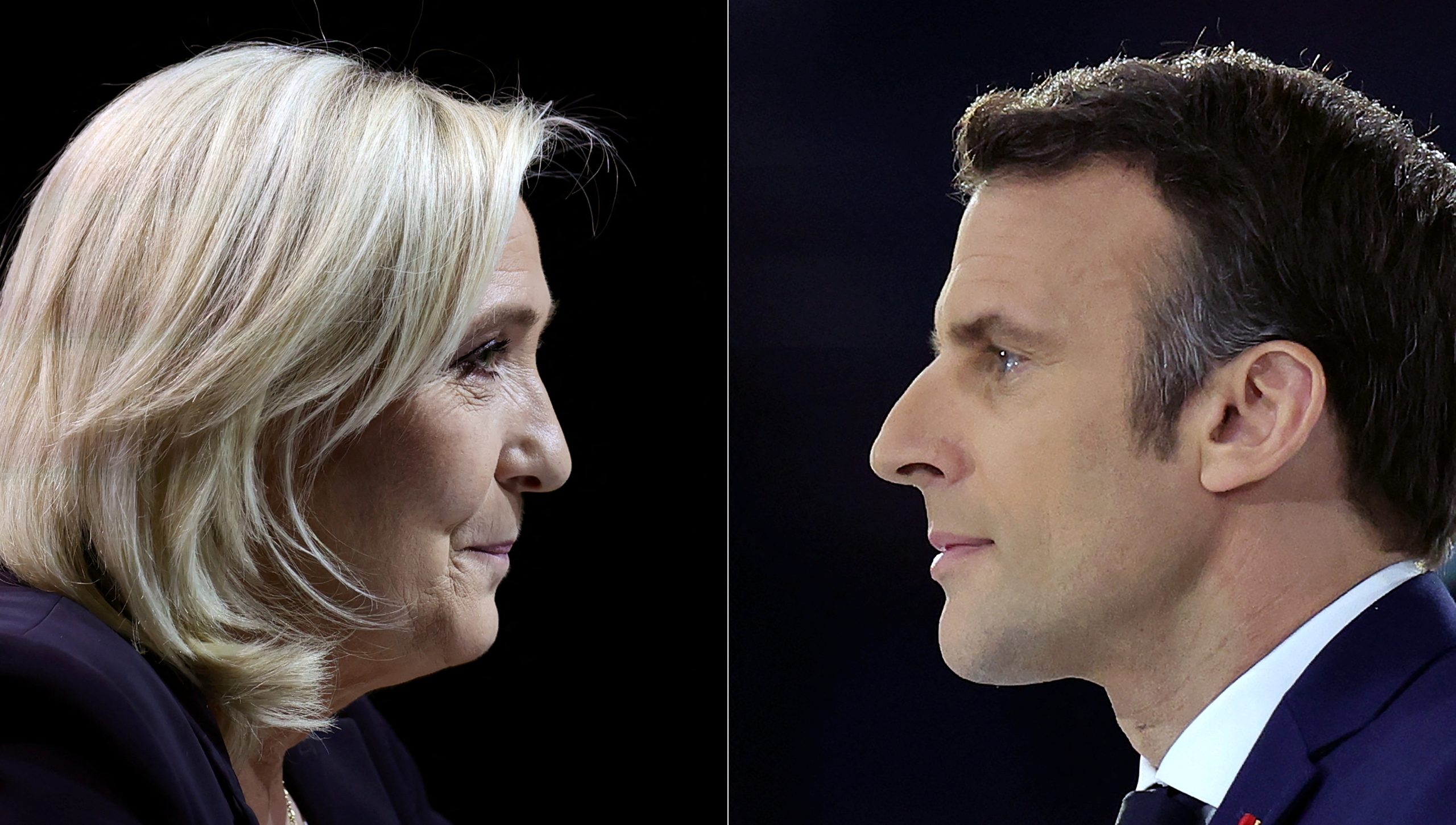 France’s Macron and Le Pen head for cliffhanger April 24 election runoff