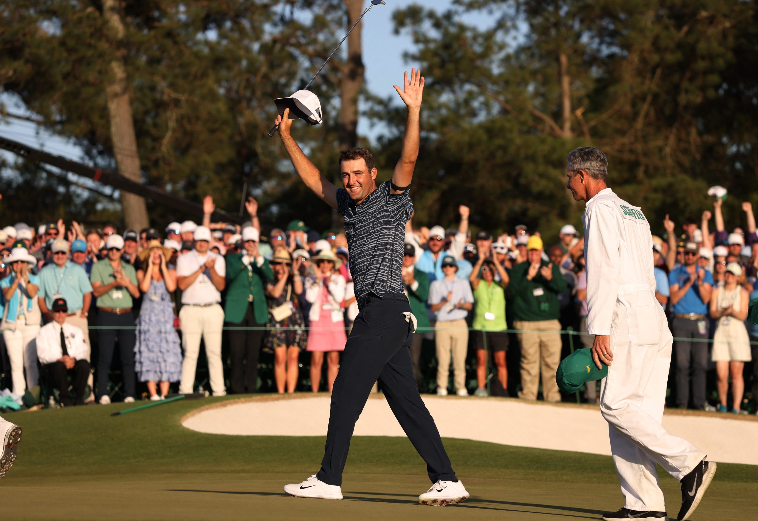 Masters winner Scheffler tells reporters that his golf game is ‘to glorify God’