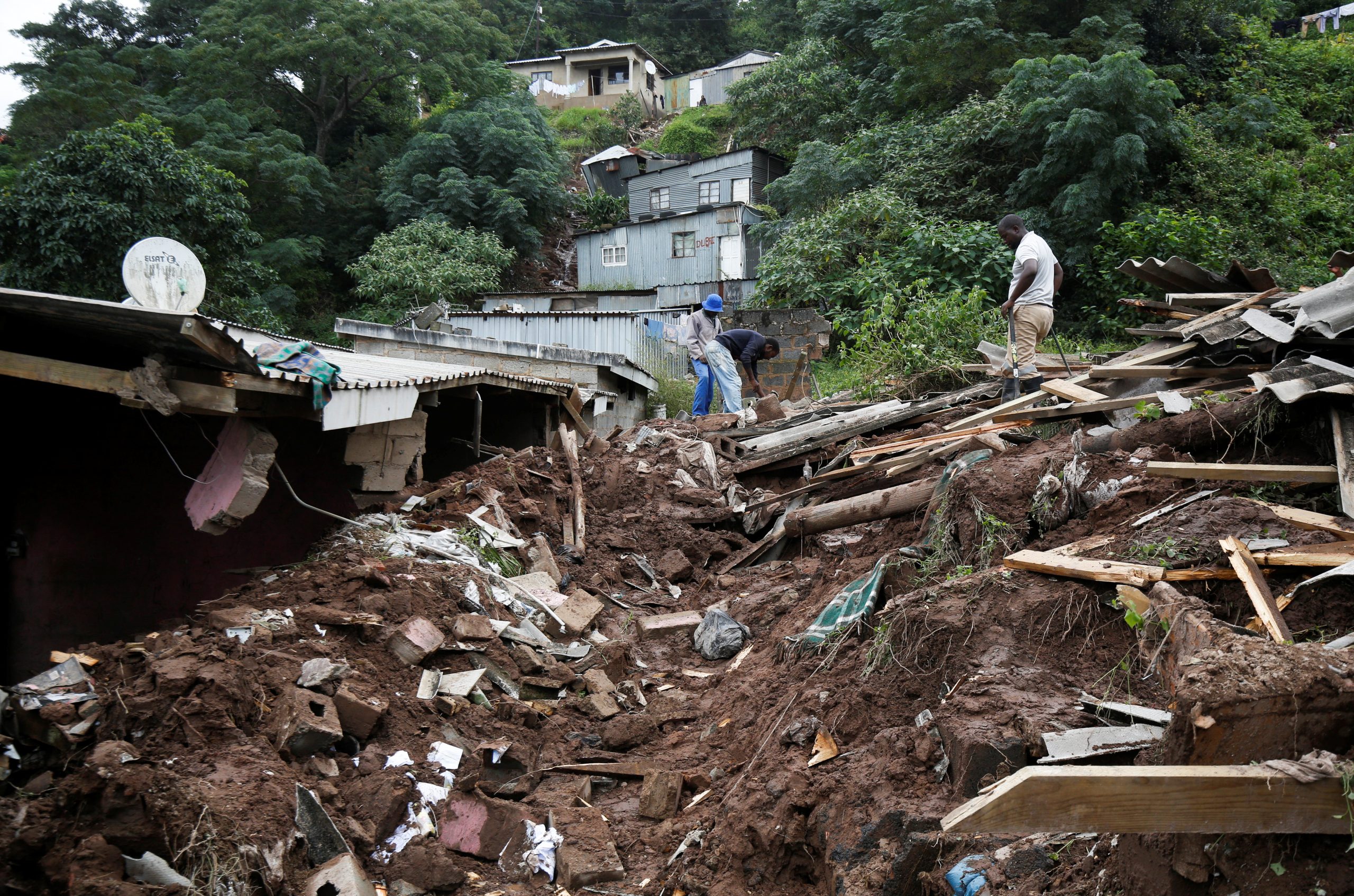 Death toll from floods on South Africa’s east coast rises to 259