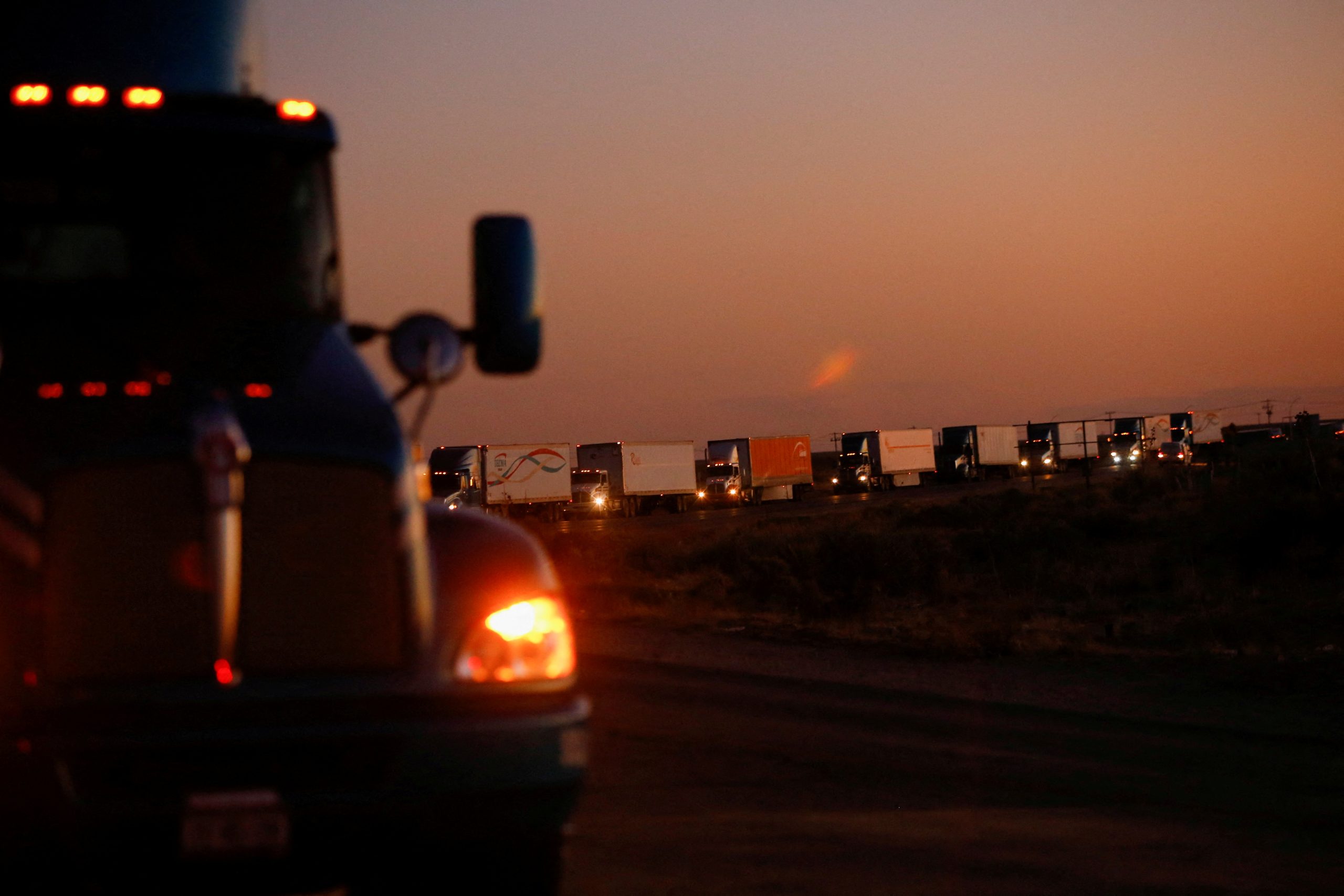 Texas ends truck inspections following agreement with Mexico’s border states