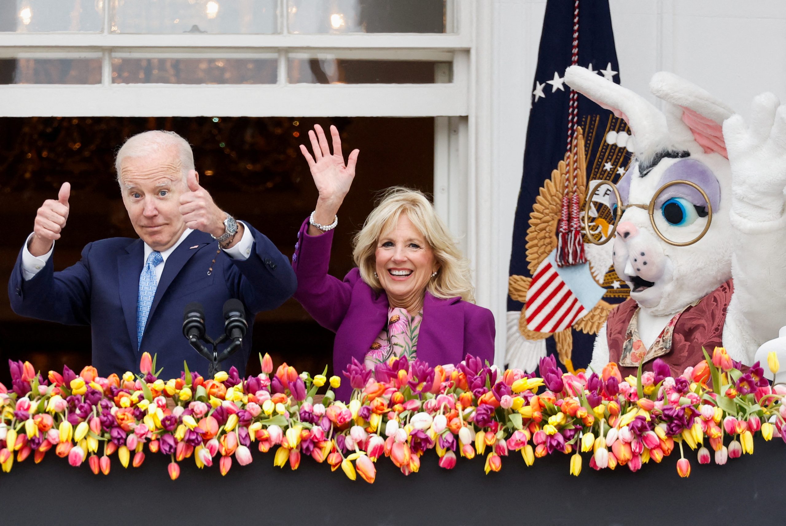 Questions about POTUS’ cognitive fitness renewed following Easter Bunny intervention at WH event