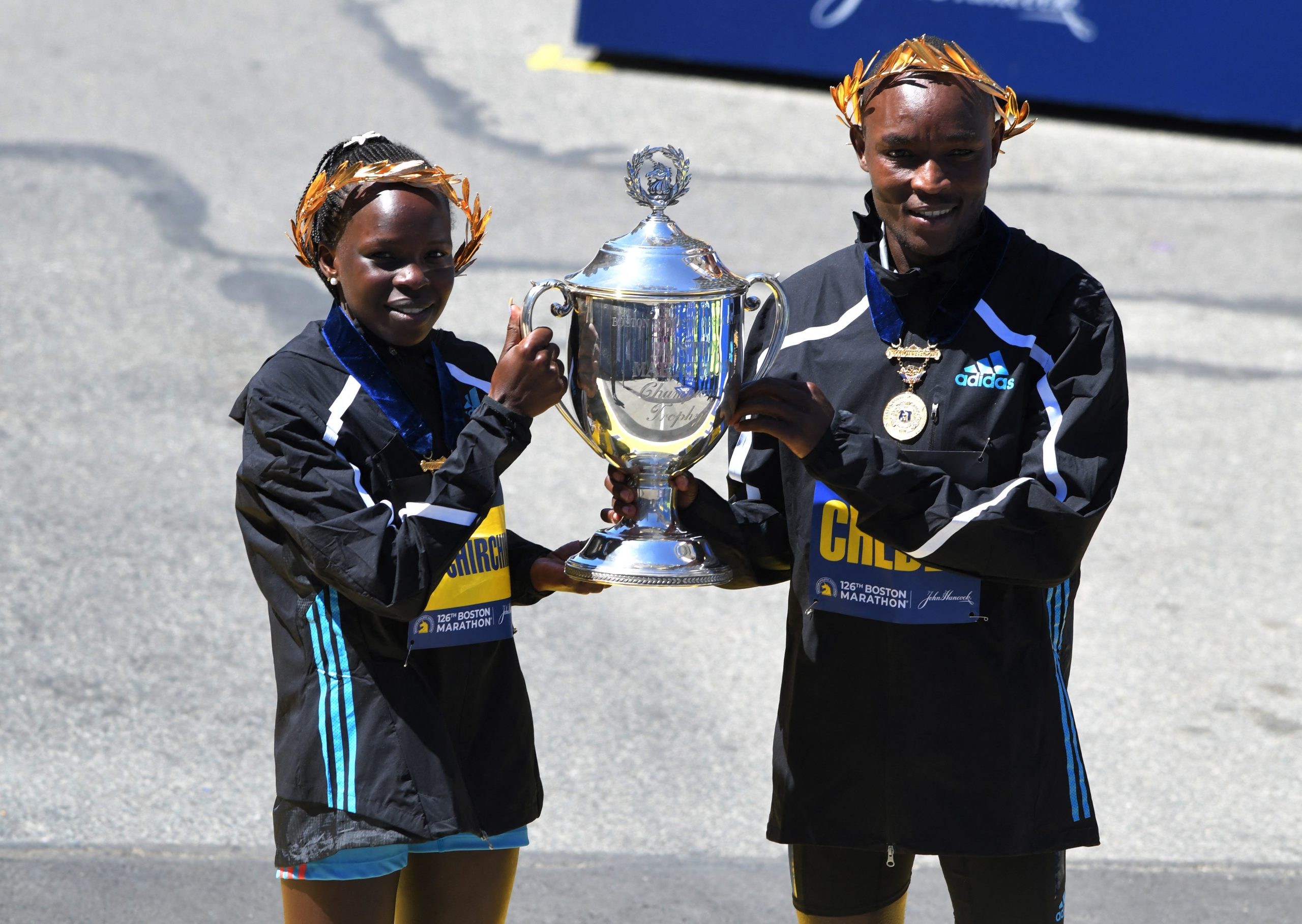 Kenyans Jepchirchir, Chebet win Boston Marathon