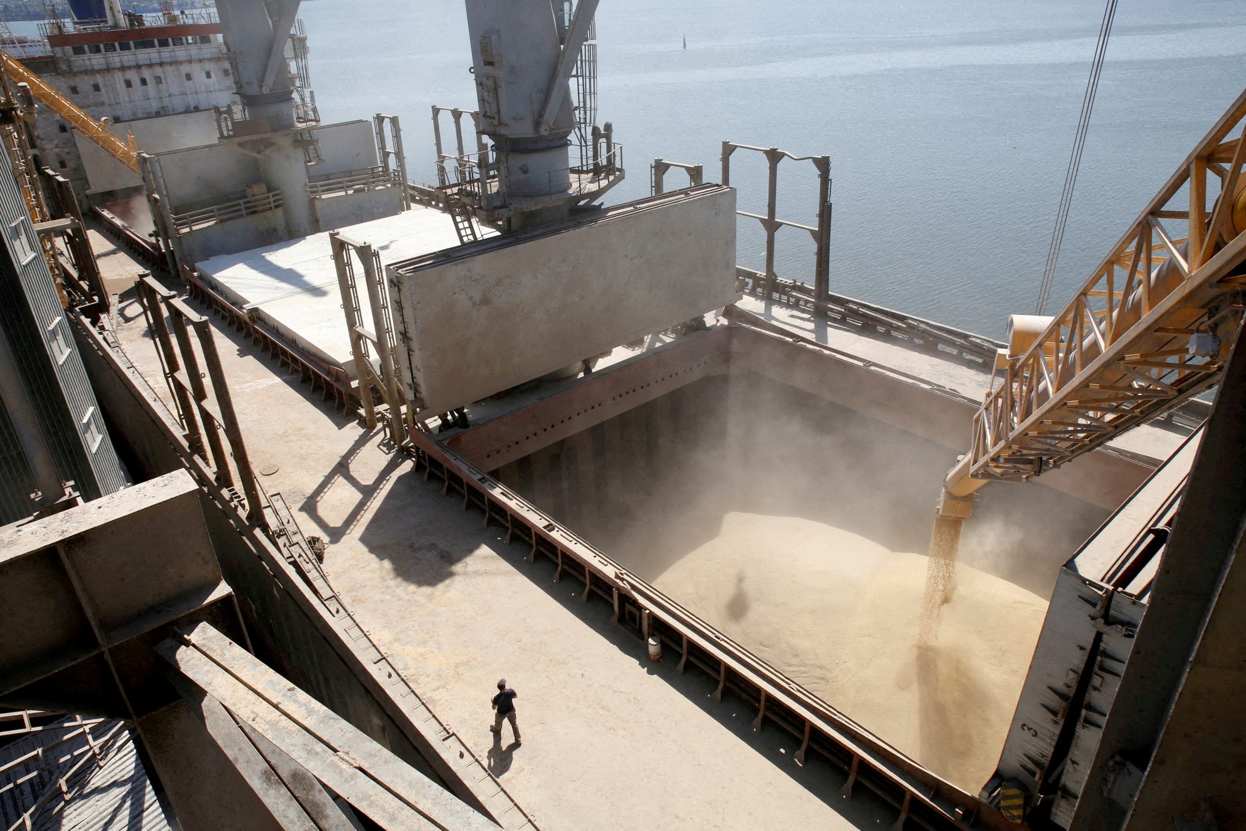 Russia targets Western-owned grain terminals