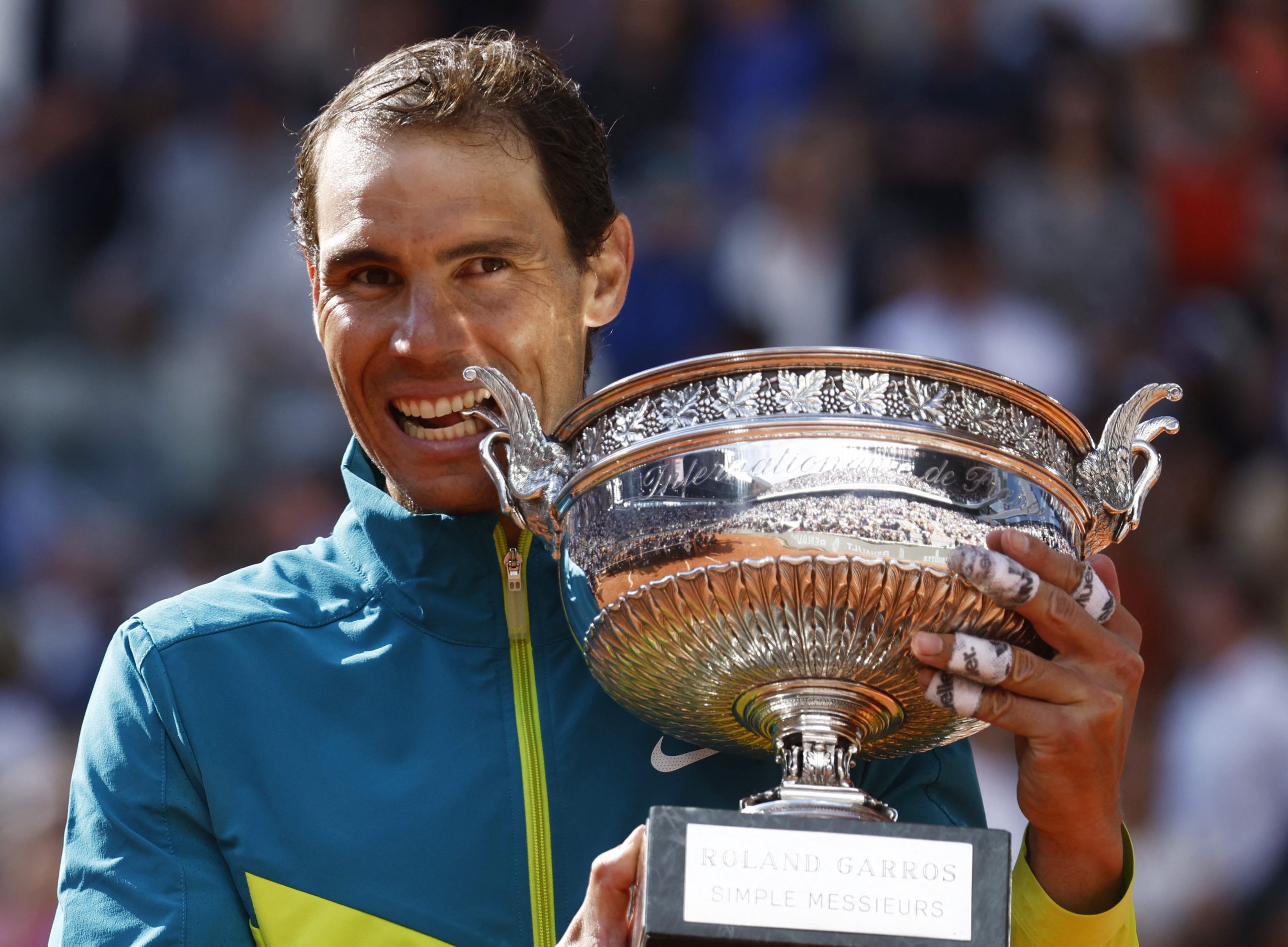 Tennis-Nadal destroys Ruud to win 14th French Open title, 22nd Grand Slam crown