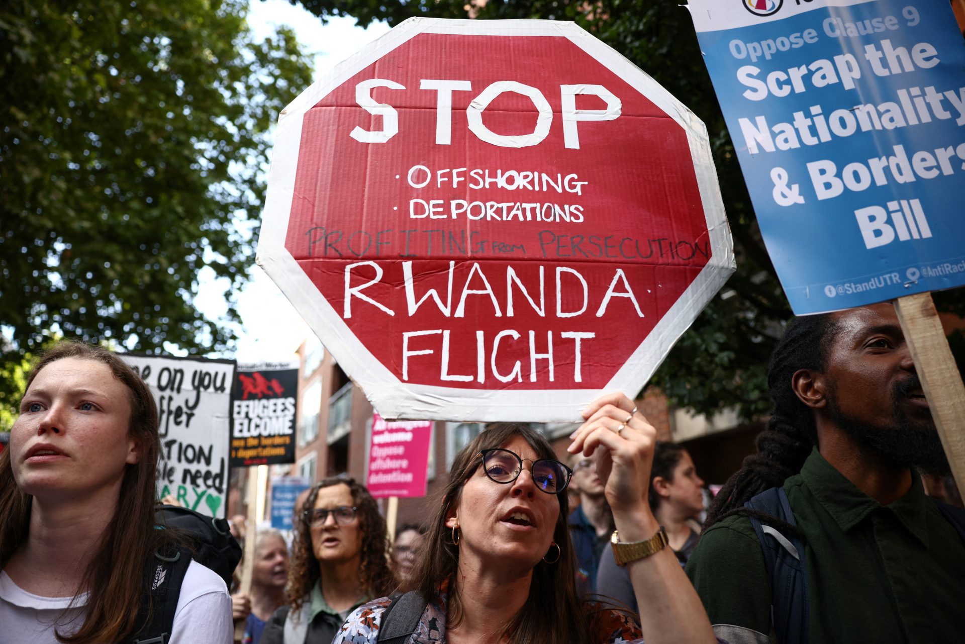 UK presses ahead with plan for first migrant deportation flight to Rwanda despite opposition