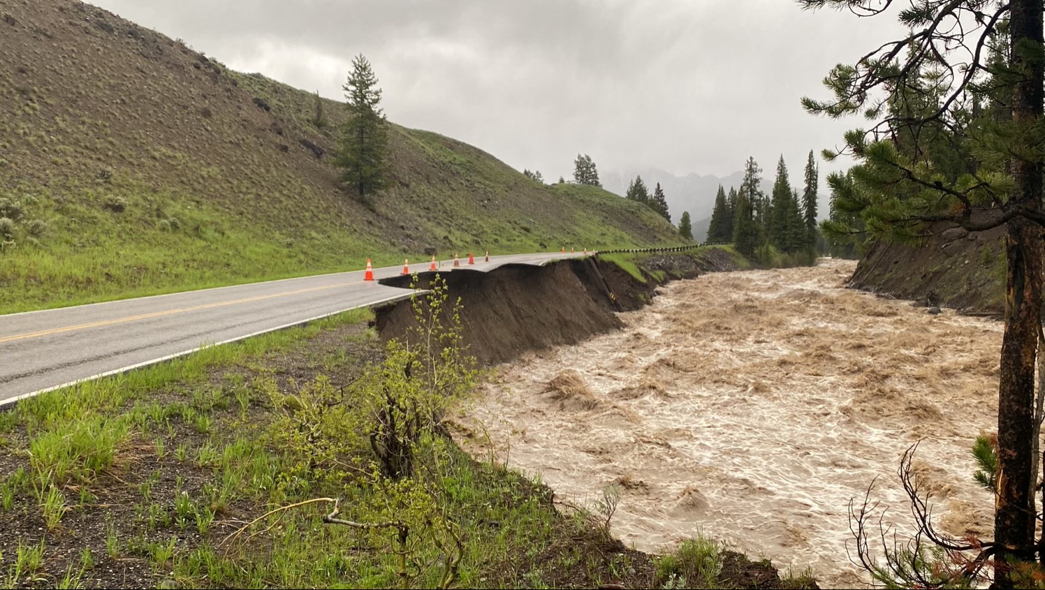 ‘Thousand-year’ flood causes extensive damage to Yellowstone National Park, prompts evacuations